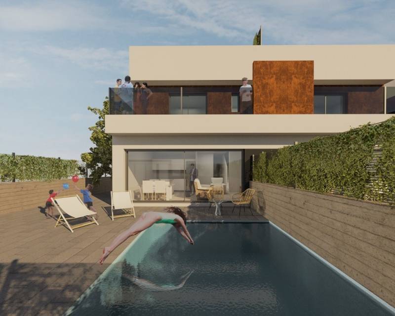 Adosado · Nueva construcción  · Santiago de la Ribera · Santiago de la Ribera