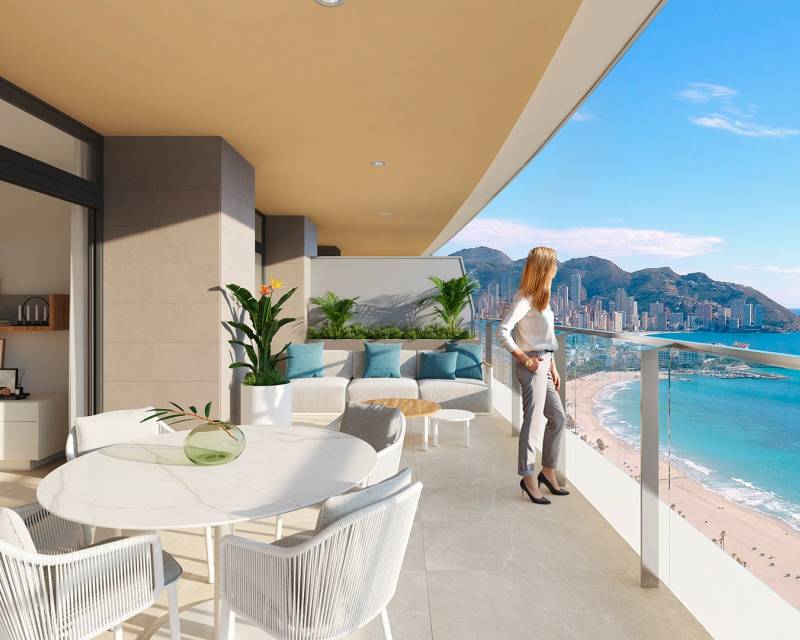 Apartamento · Nueva construcción  · Benidorm · Zona de Poniente