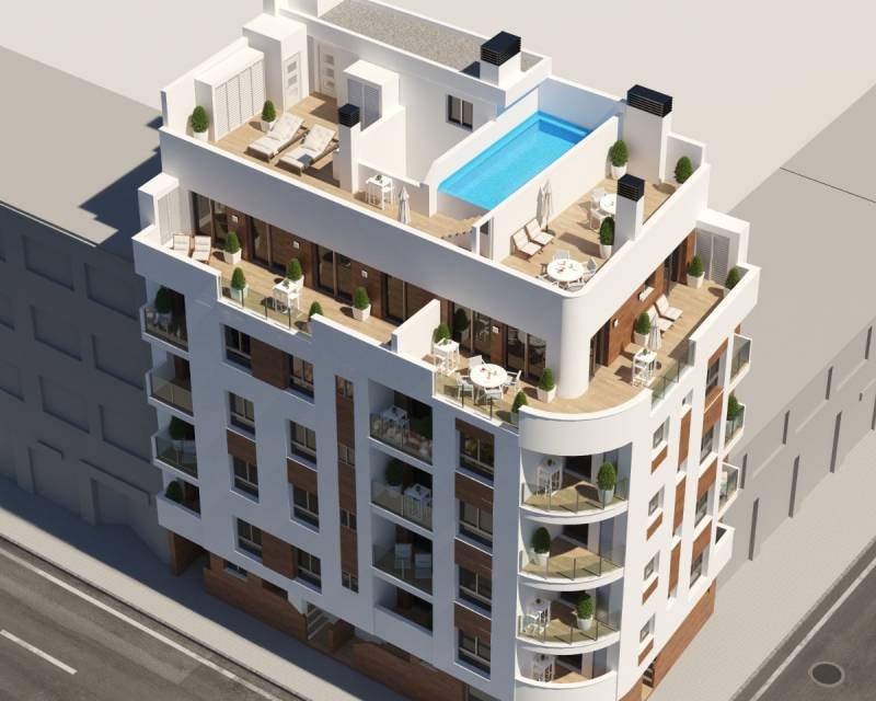 Apartamento · Nueva construcción  · Torrevieja · Centro