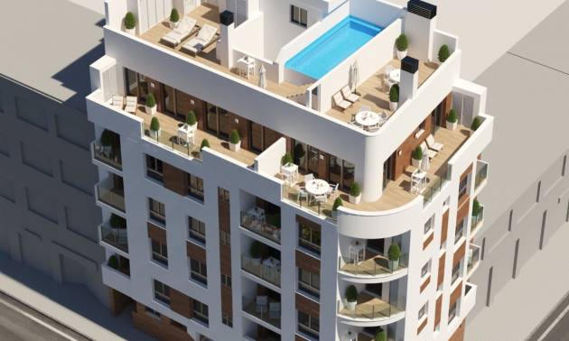 Appartement - Plat - Nieuw gebouw - Torrevieja - Centro