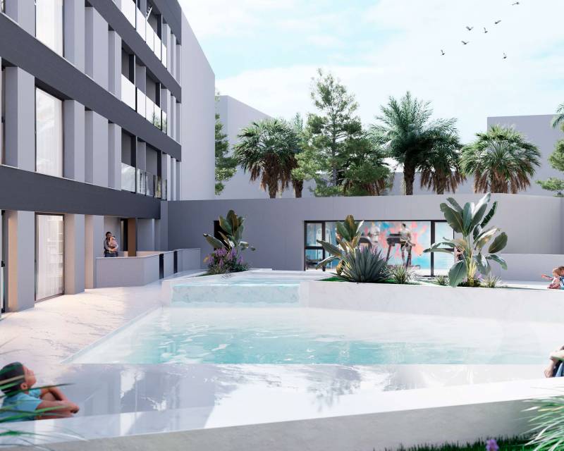 Begane grond · Nieuw gebouw · Lo Pagán · Lo Pagán