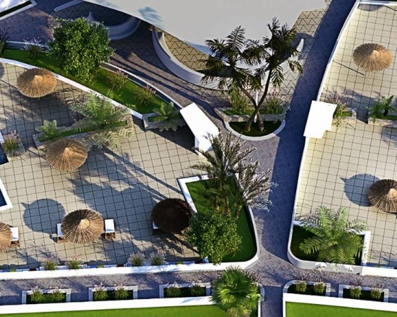 Bungalow · Nueva construcción  · Orihuela Costa · Mil Palmeras