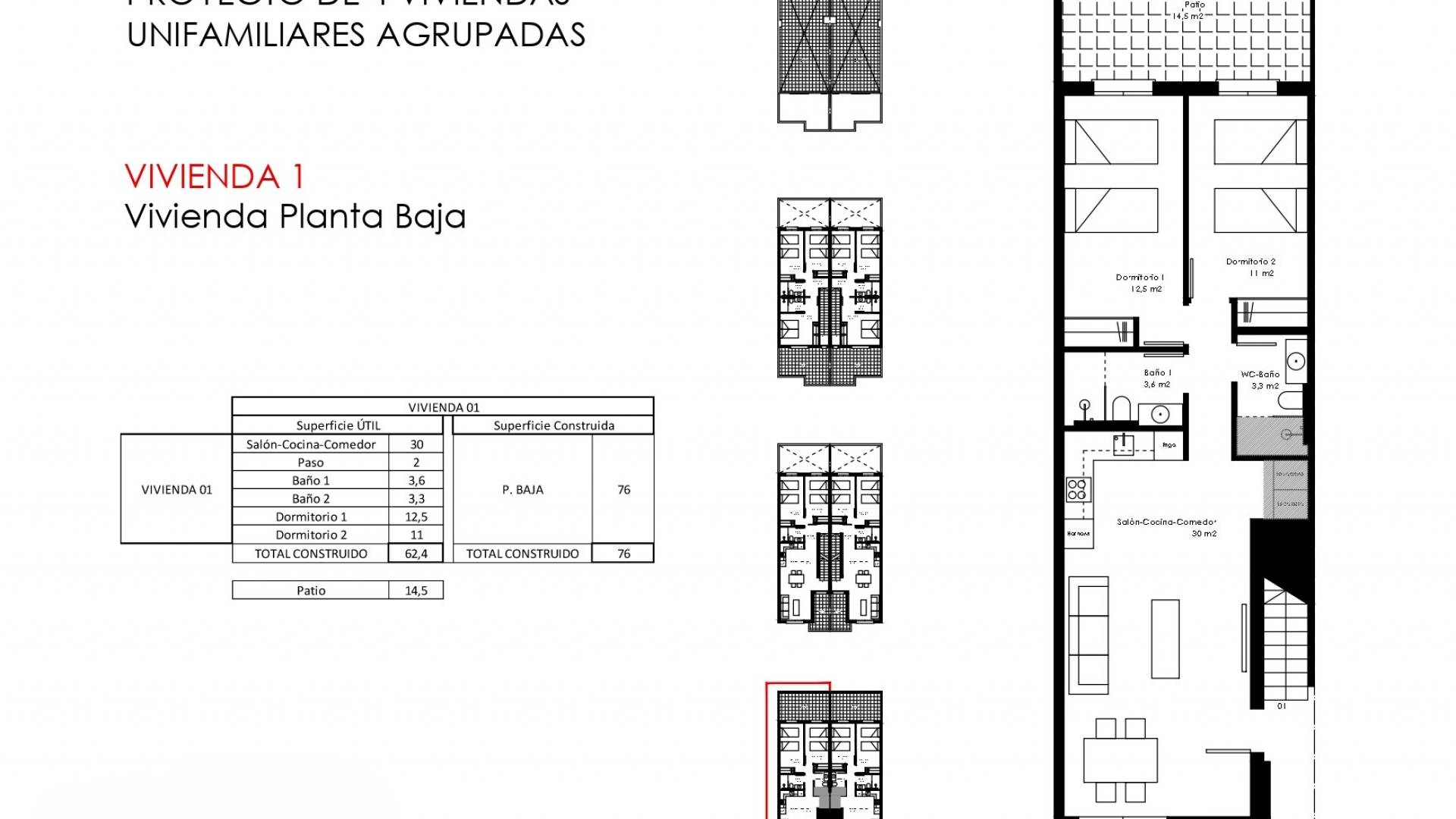 Gebraucht - Townhouse - Pilar de la Horadada - Torre de la Horadada