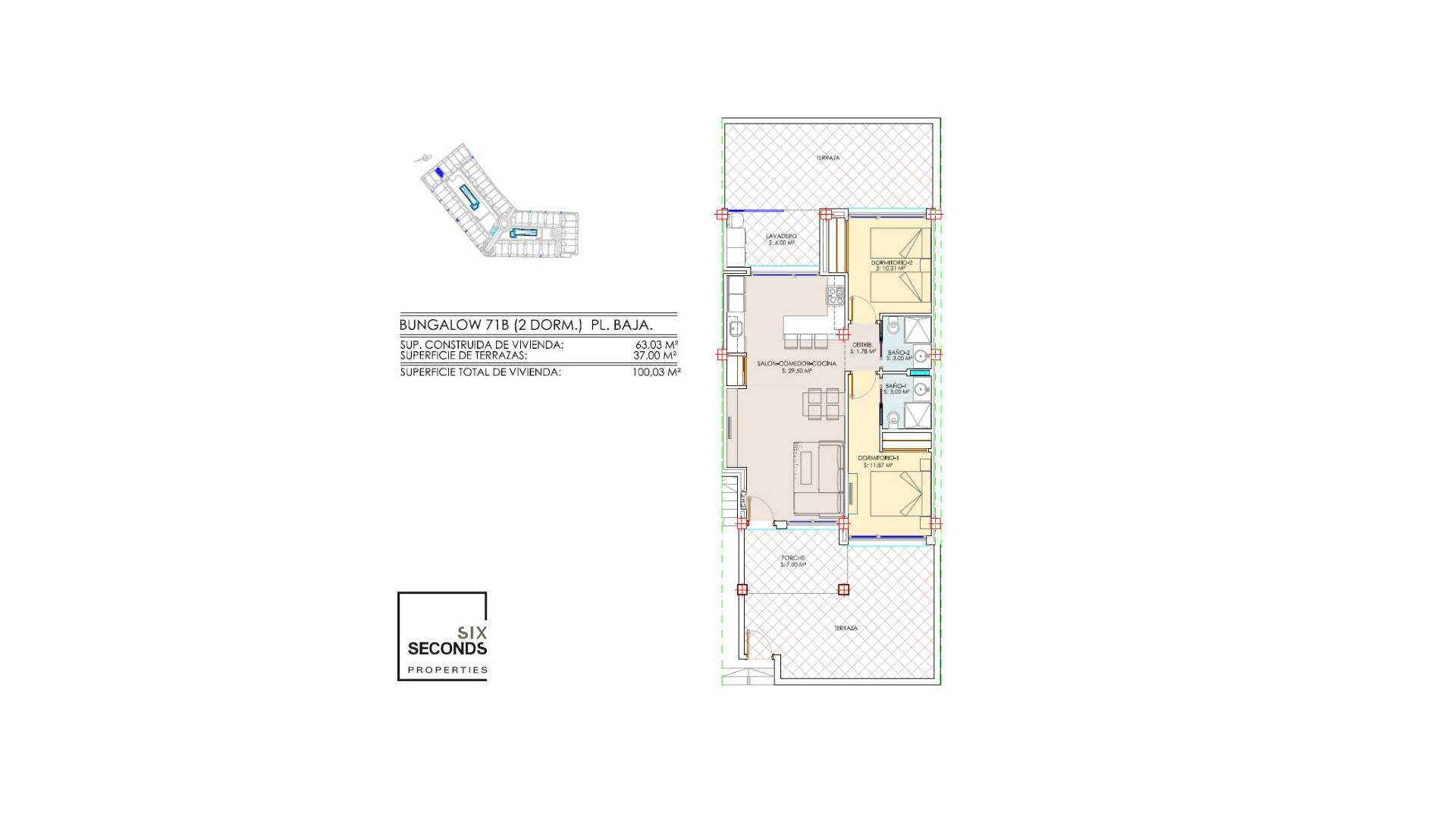Gebraucht - Townhouse - Torrevieja - Los balcones
