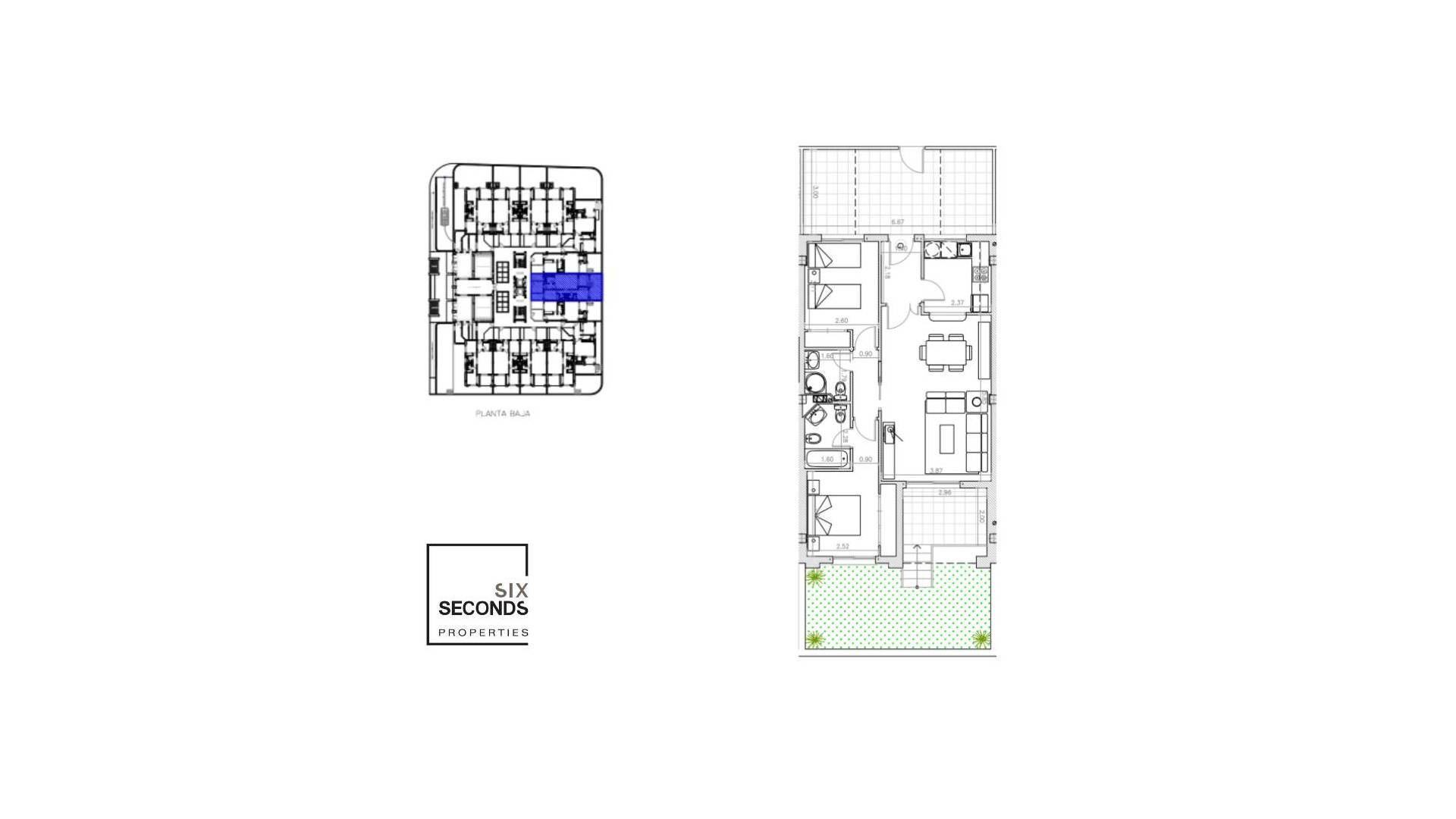 Gebraucht - Wohnung - Orihuela Costa - Lomas de Cabo Roig