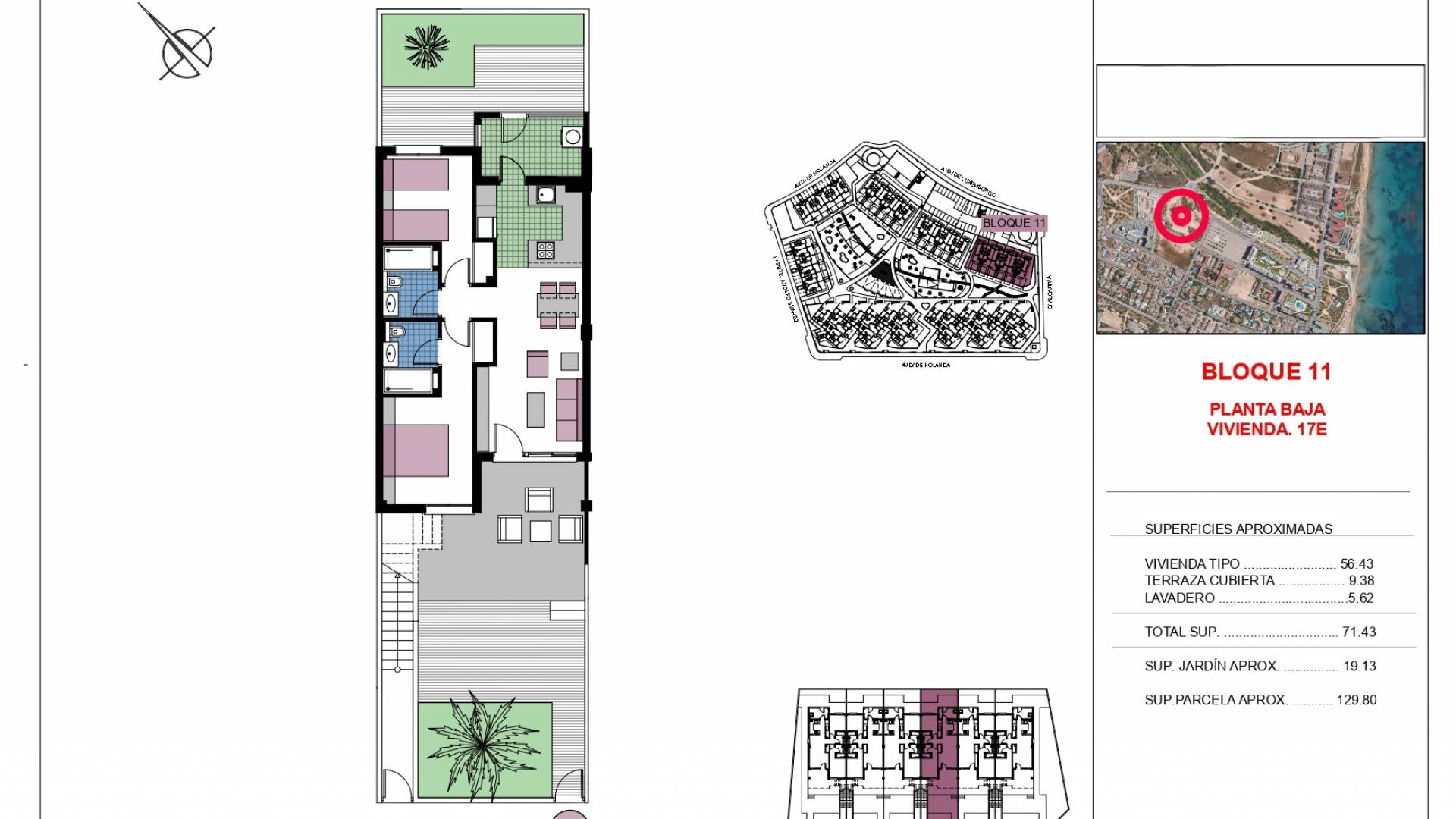 Gebraucht - Wohnung - Pilar de la Horadada - Mil Palmeras