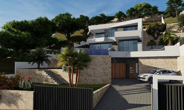 Independent villa - New Build - Calpe - Calpe urbanizaciones