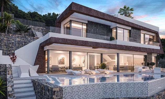 Independent villa - New Build - Calpe - Zona Puerto Blanco - Maryvilla