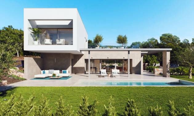 Independent villa - New Build - Orihuela Costa - Las Colinas Golf
