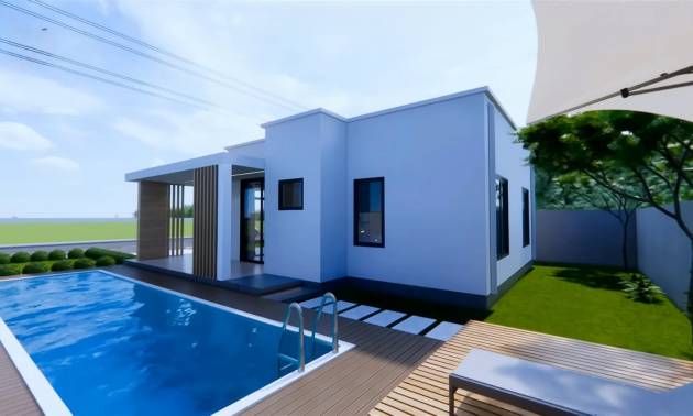 Independent villa - New Build - Torre Pacheco - Roldán