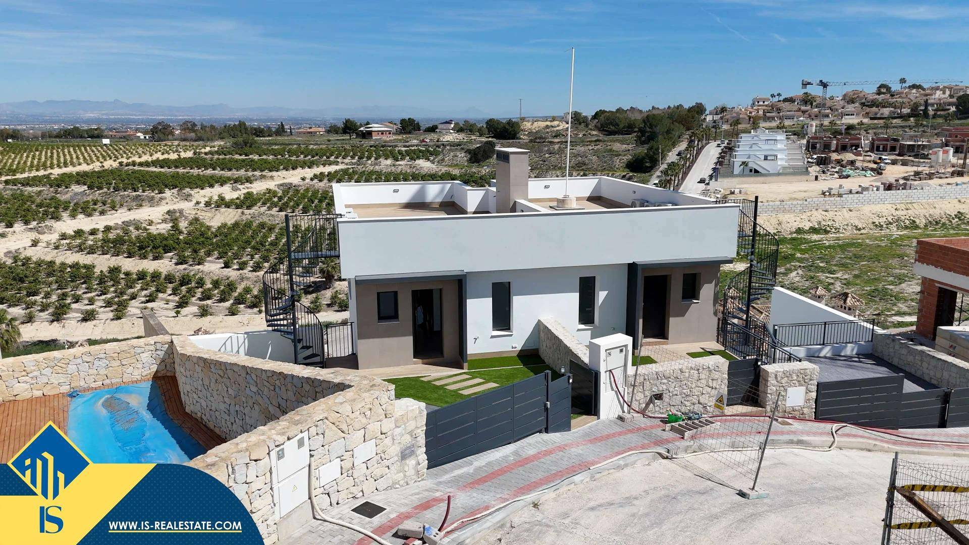 Neubau - Doppelhaushälfte - Algorfa - La finca