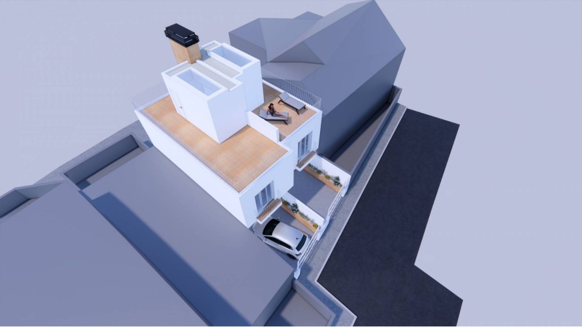 Neubau - Doppelhaushälfte - CARTAGENA - Cartagena