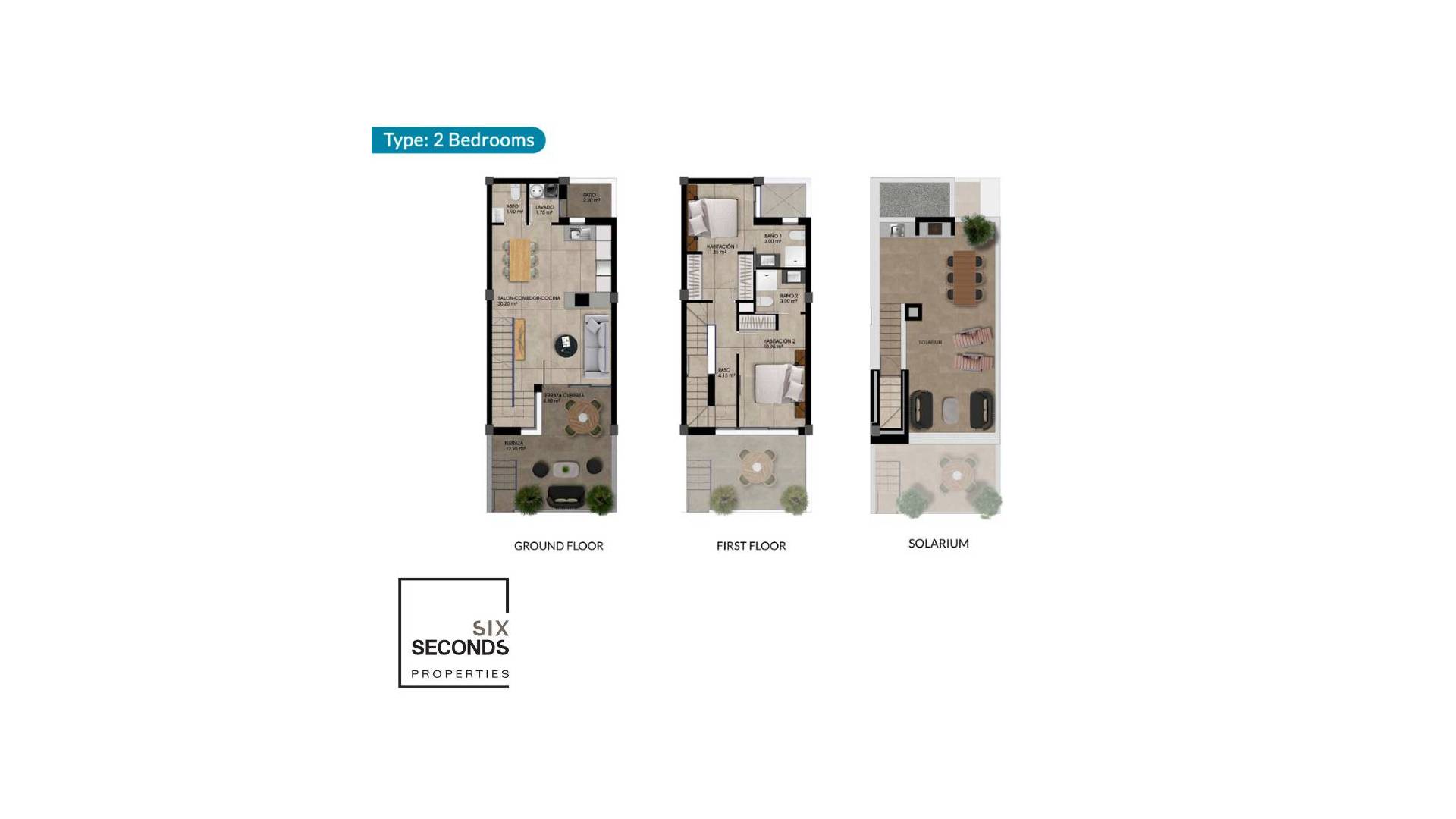 Neubau - Doppelhaushälfte - Dolores