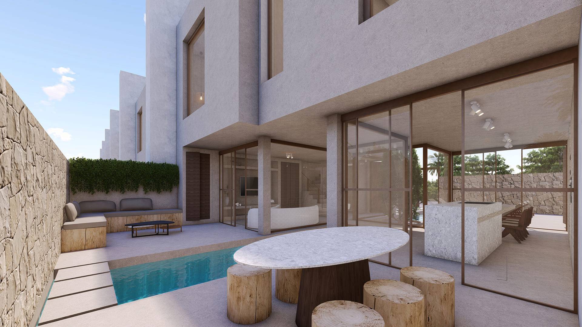 Neubau - Doppelhaushälfte - Formentera del Segura - Formentera de Segura