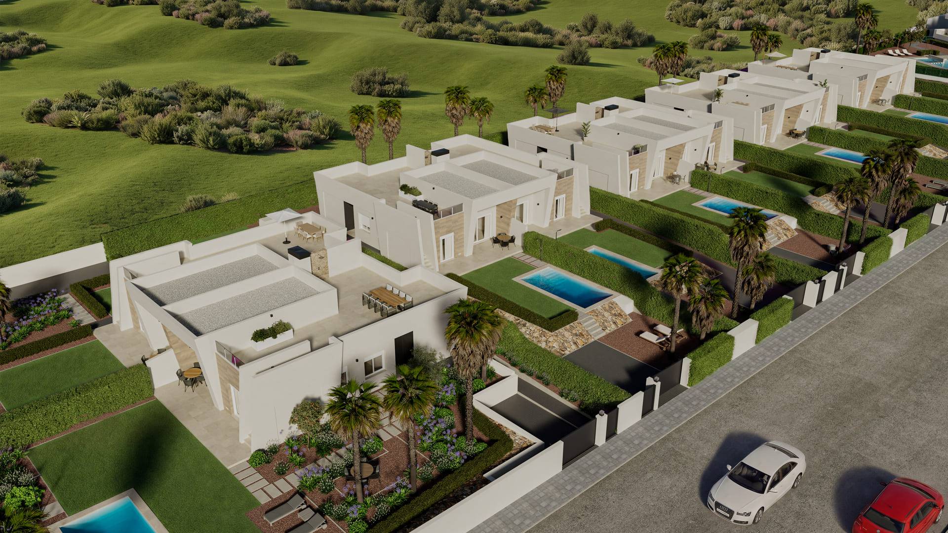 Neubau - Doppelhaushälfte - La Finca Golf