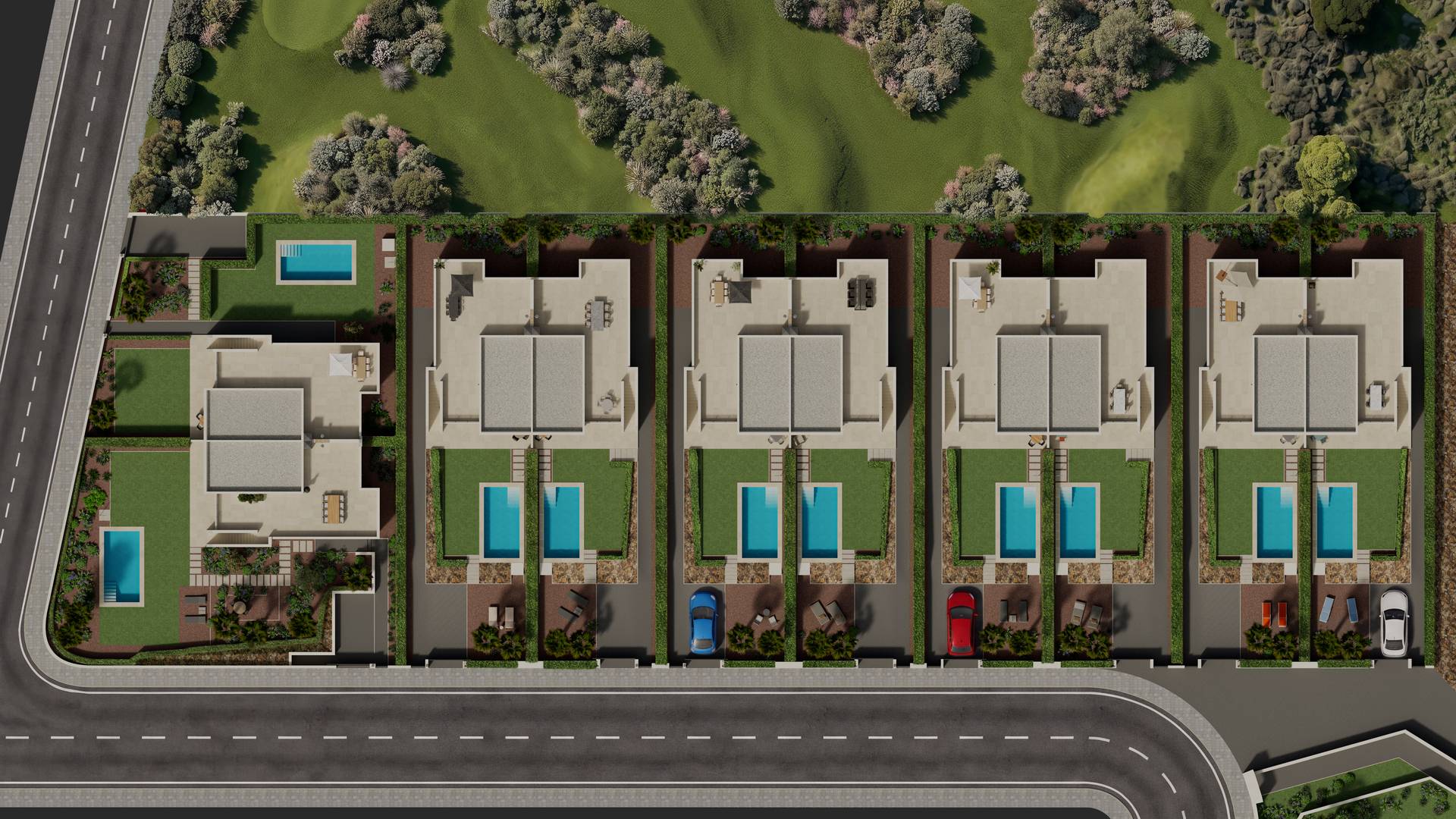 Neubau - Doppelhaushälfte - La Finca Golf