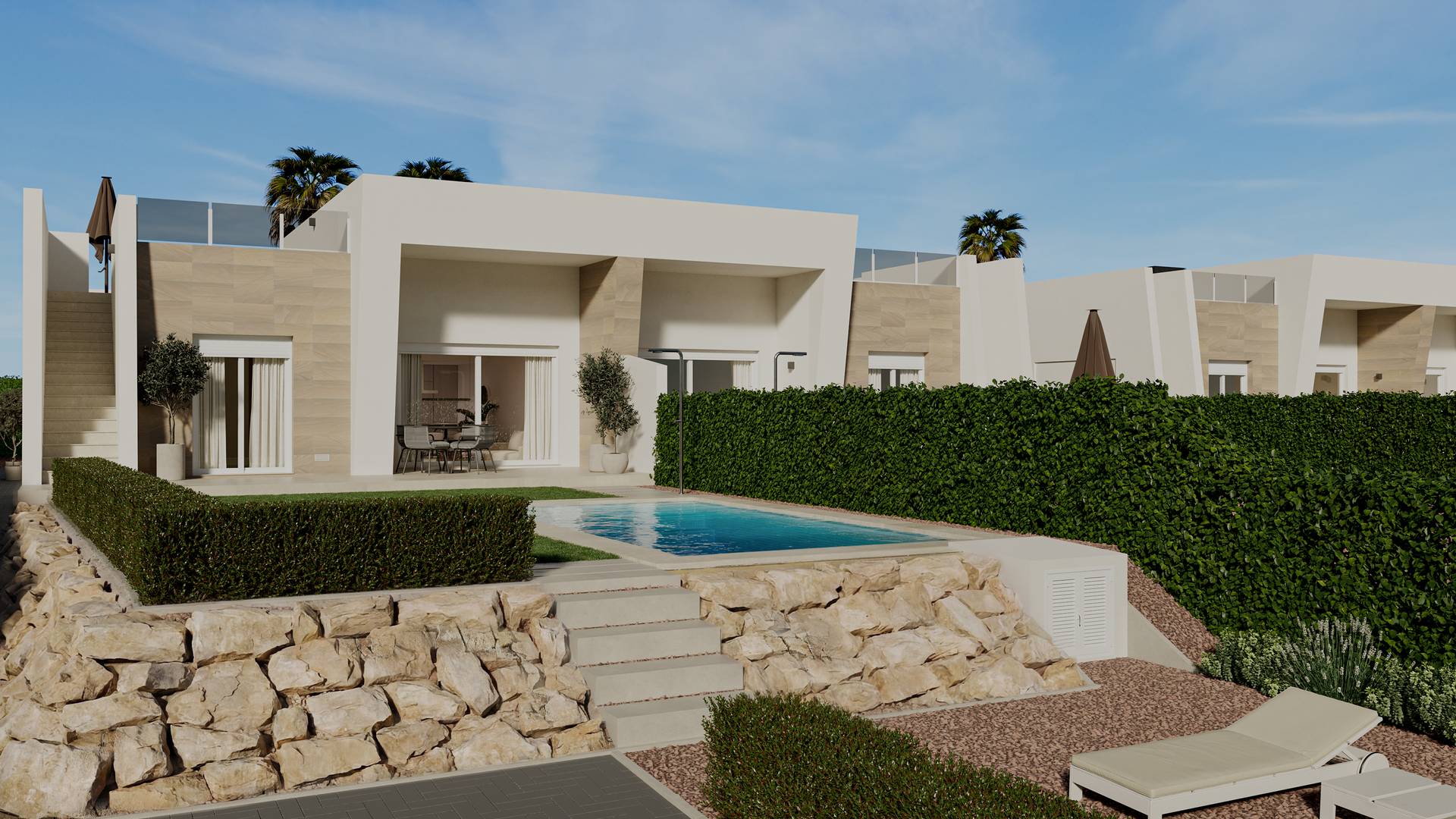 Neubau - Doppelhaushälfte - La Finca Golf