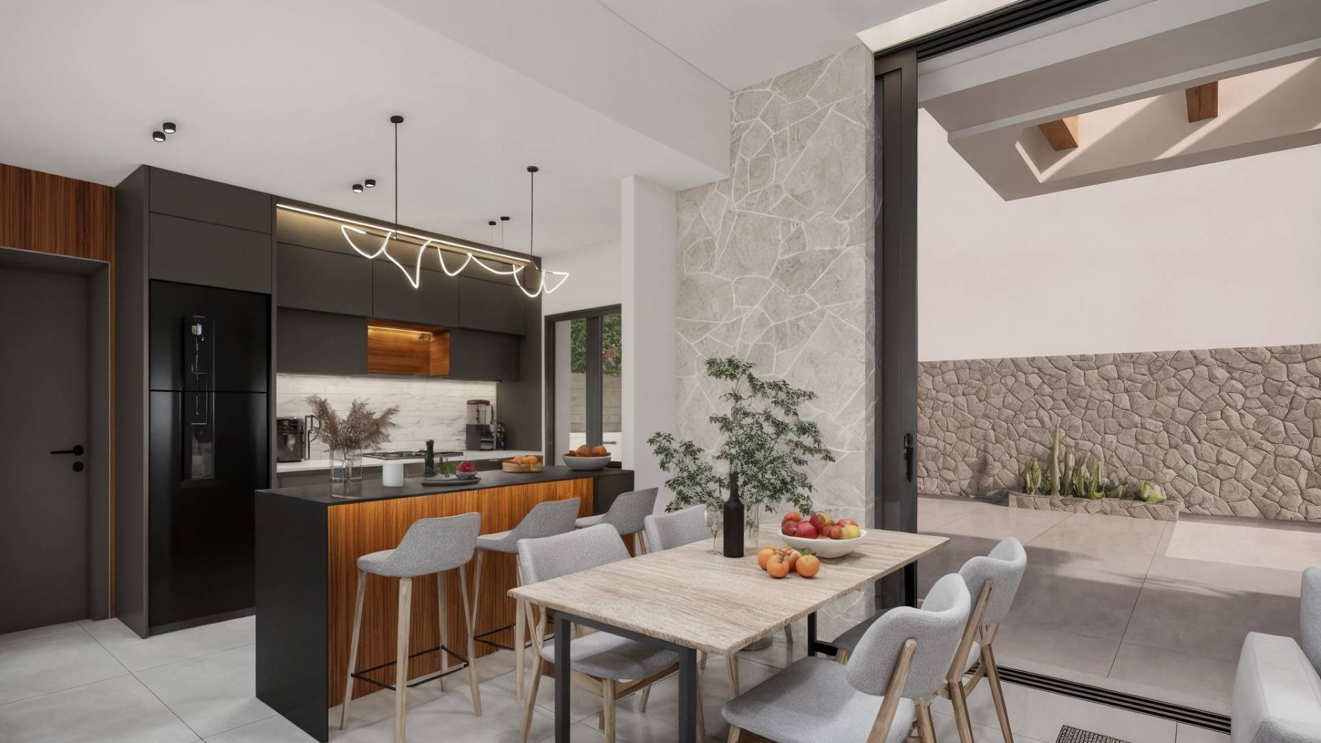 Neubau - Doppelhaushälfte - La Herrada