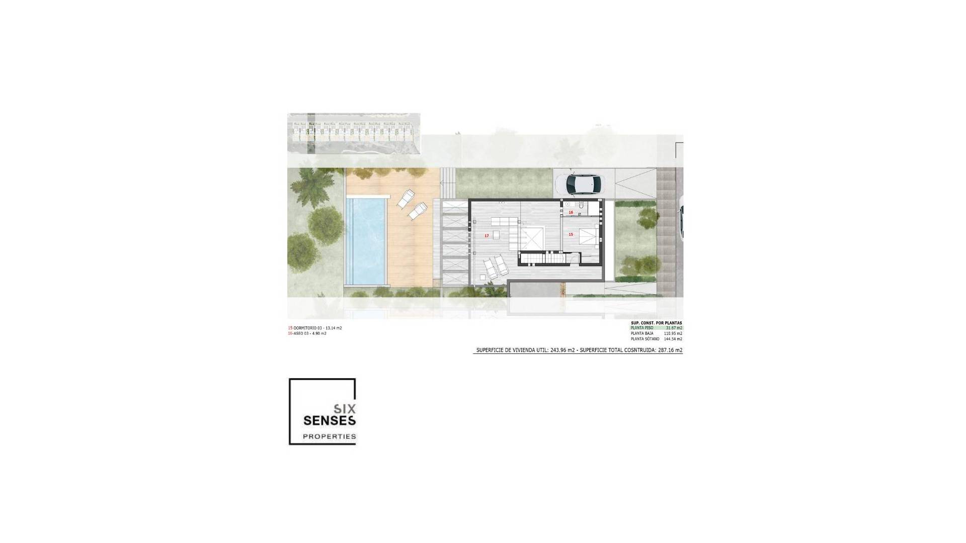 Neubau - Doppelhaushälfte - Monforte del Cid - Font del Llop Golf Resort