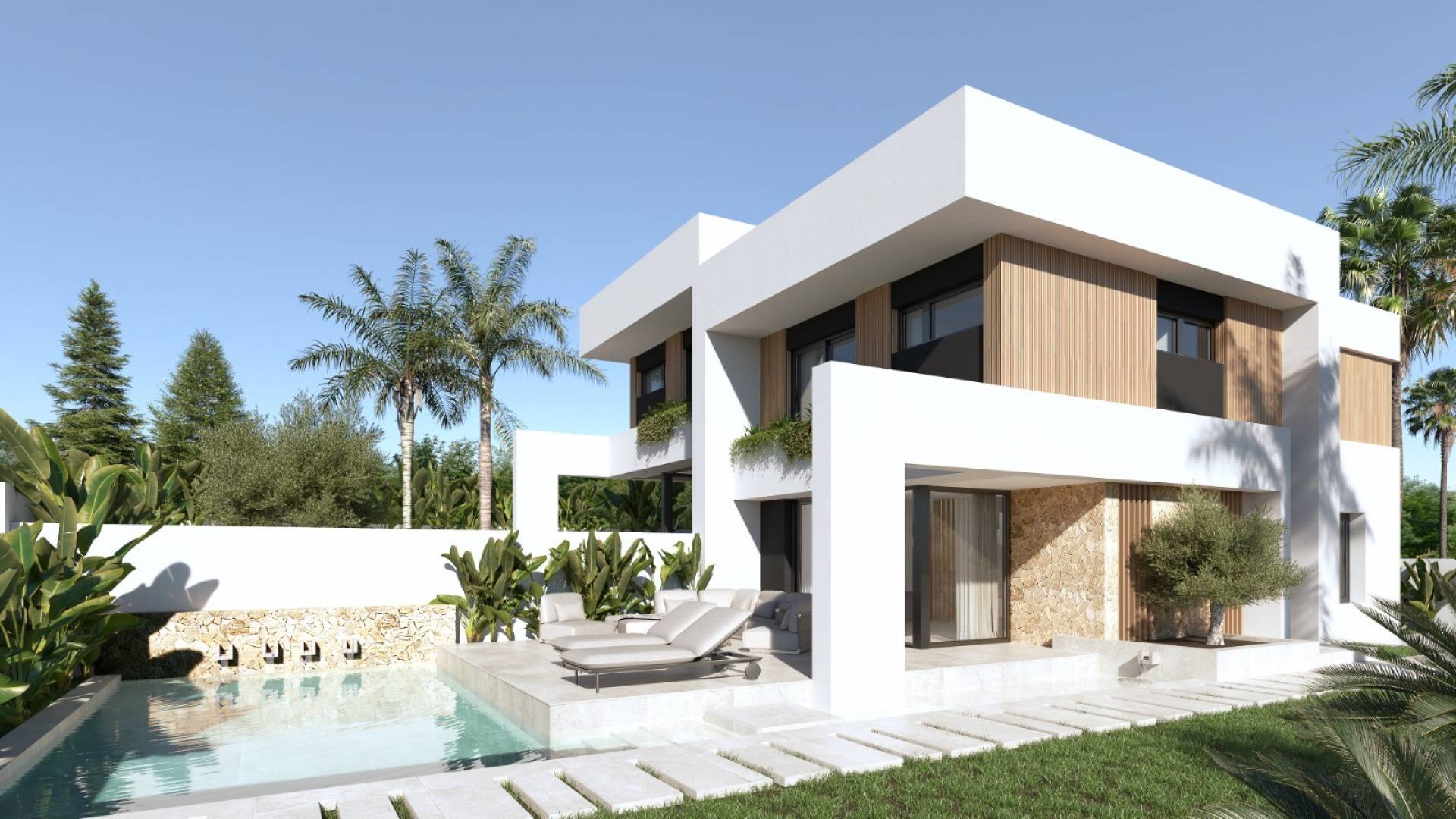 Neubau - Doppelhaushälfte - Orihuela Costa - Villamartín