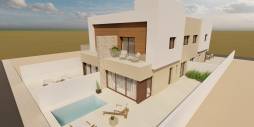 Neubau - Doppelhaushälfte - San Javier