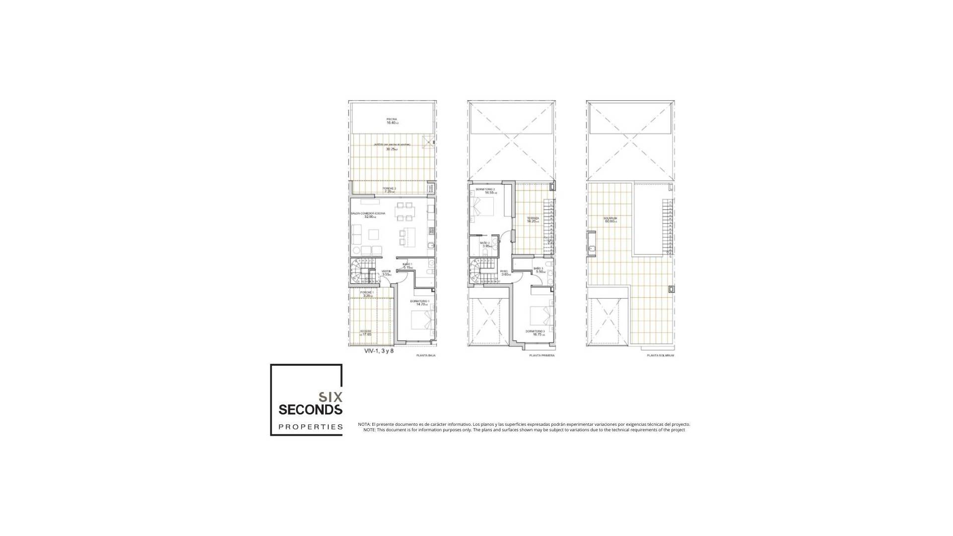 Neubau - Doppelhaushälfte - San Javier