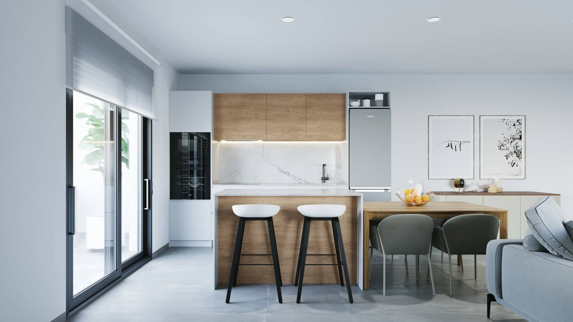 Neubau - Doppelhaushälfte - 