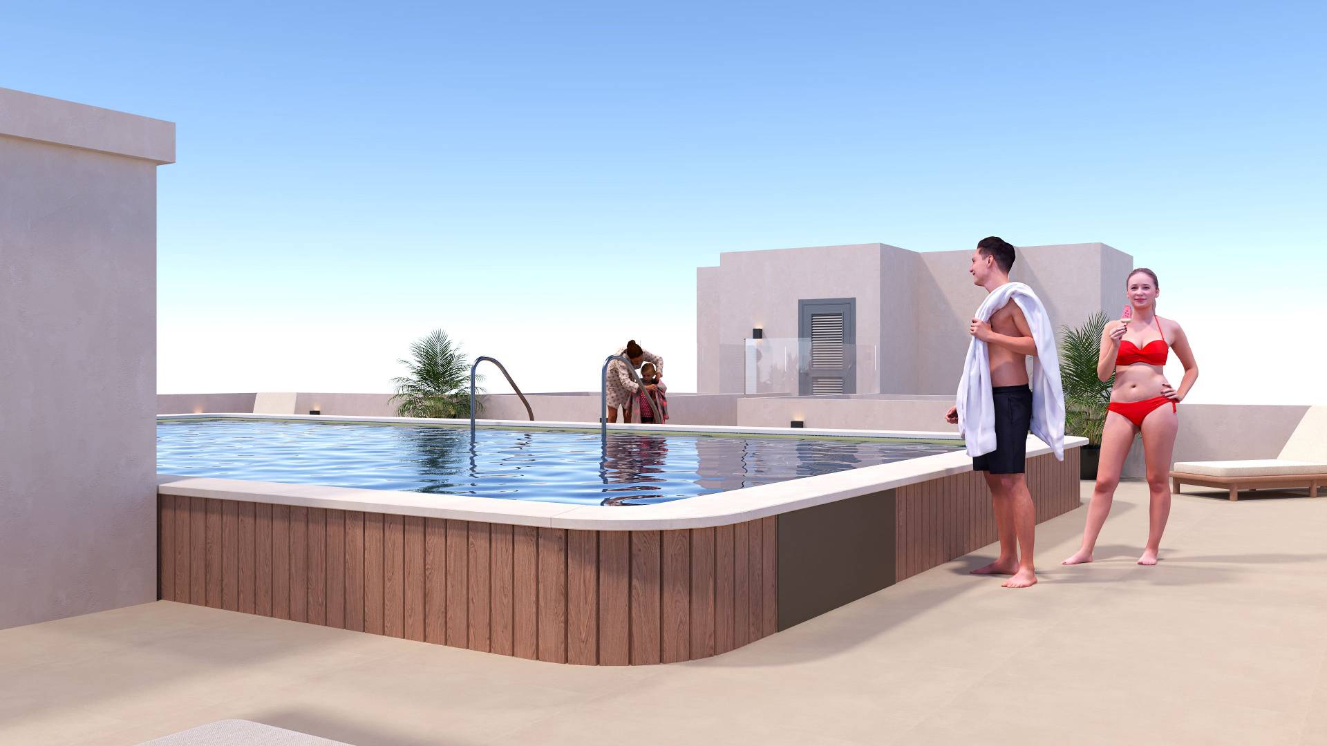 Neubau - Erdgeschoss - San Miguel de Salinas - 