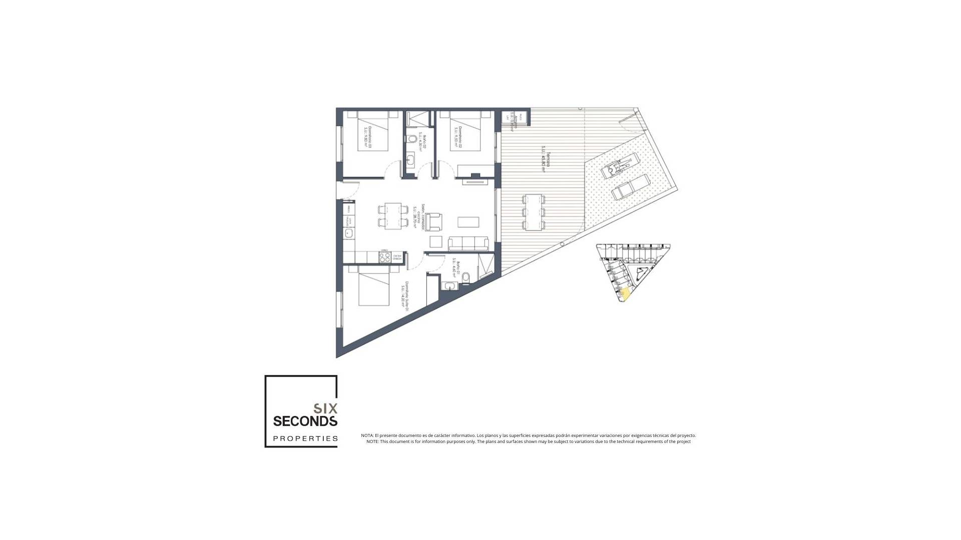 Neubau - Flacher Bungalow - San Fulgencio