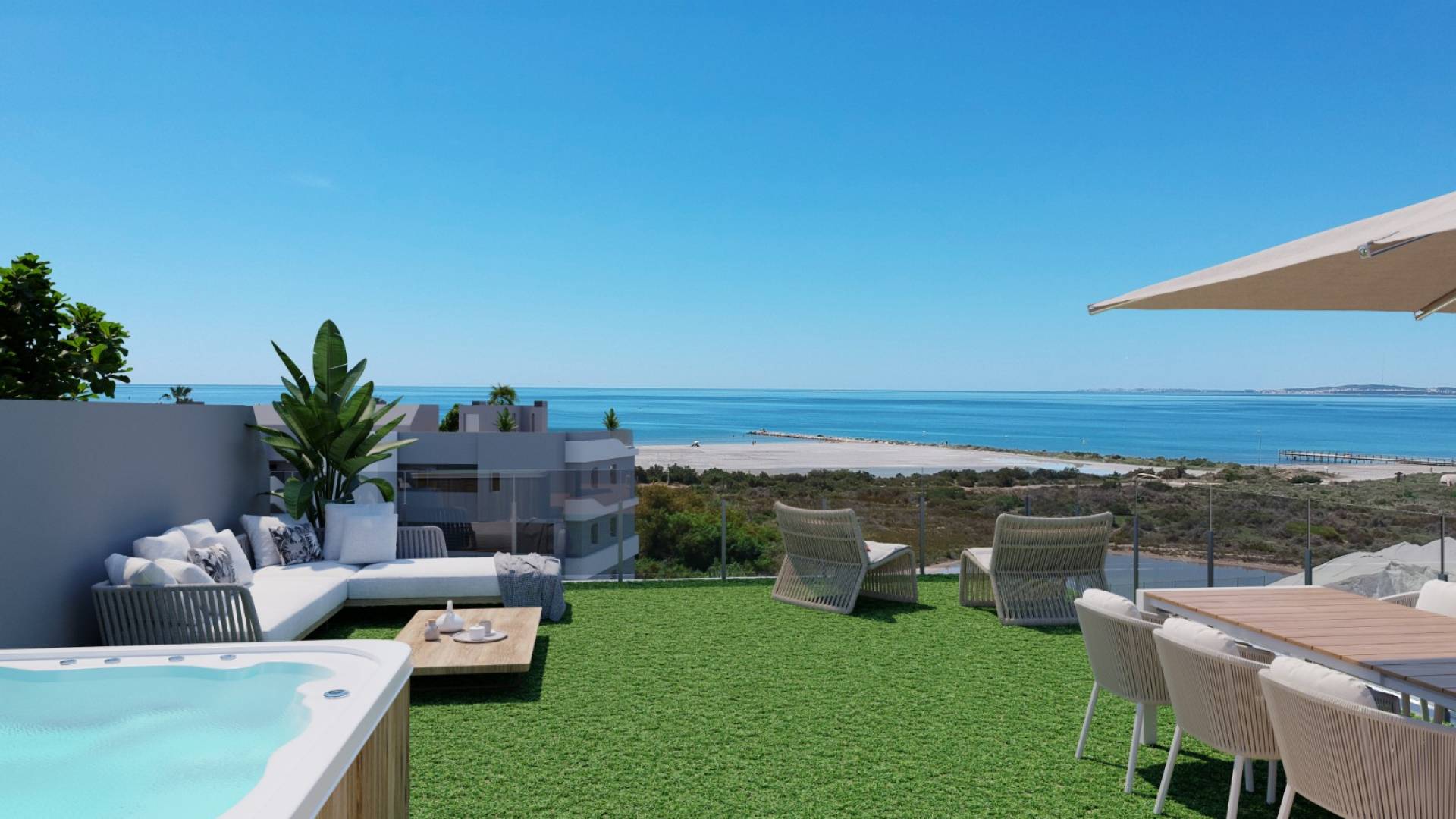 Neubau - Penthouse - Santa Pola - Playa Lisa
