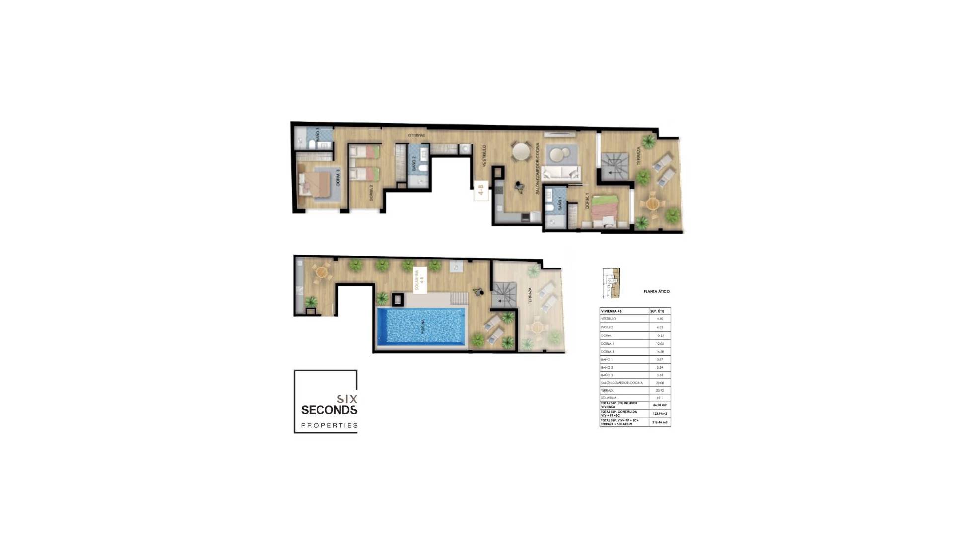 Neubau - Penthouse - Torrevieja - Playa del Cura