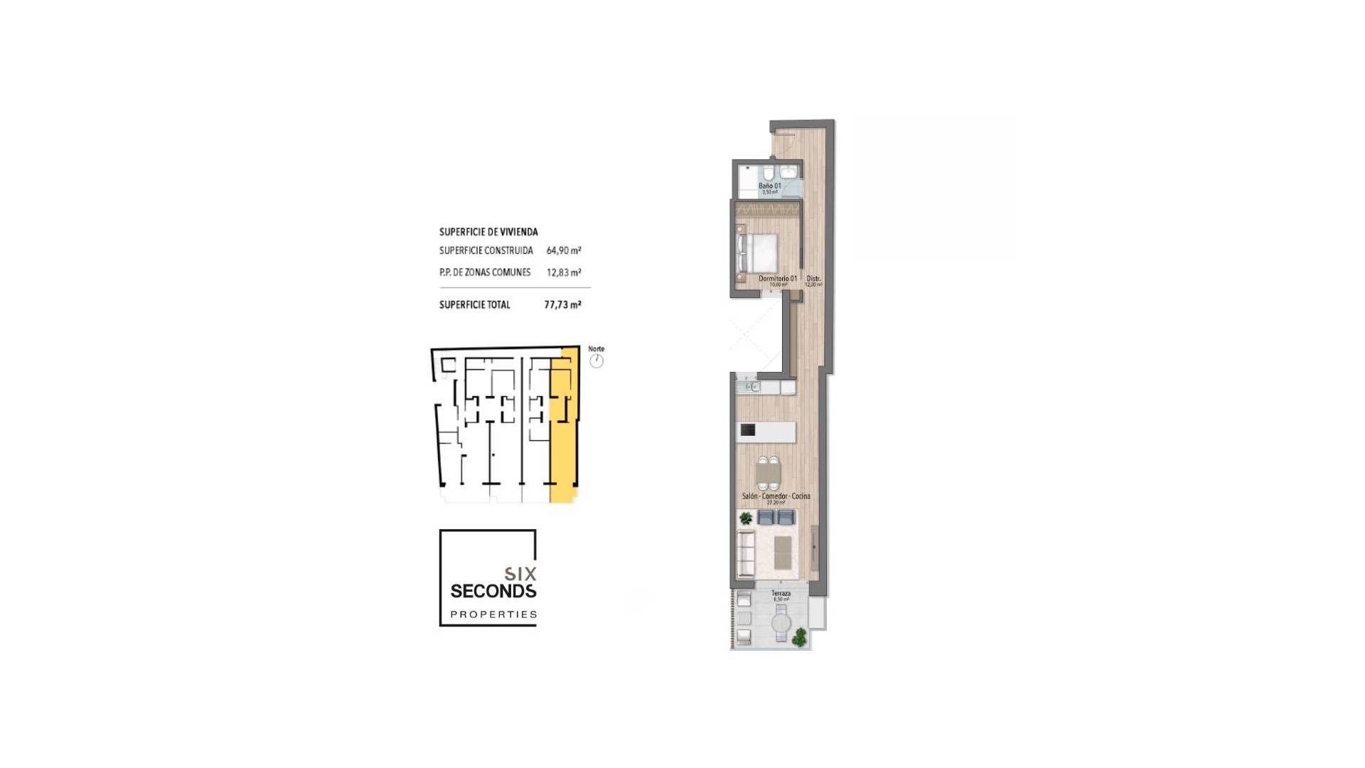 Neubau - Penthouse - Torrevieja - Playa del Cura