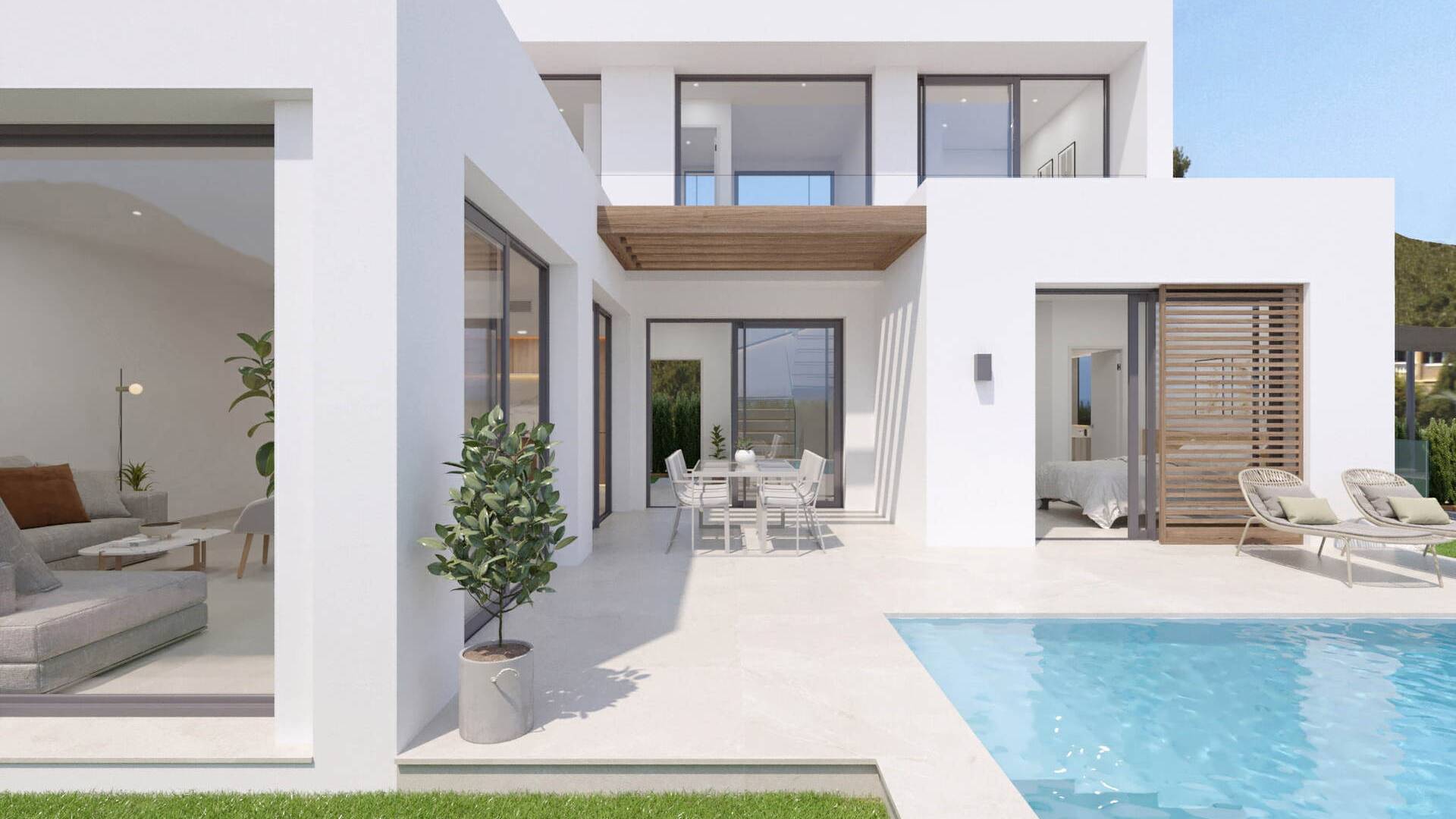 Neubau - Unabhängige Villa - Alfas del Pi - Alfaz del Pí