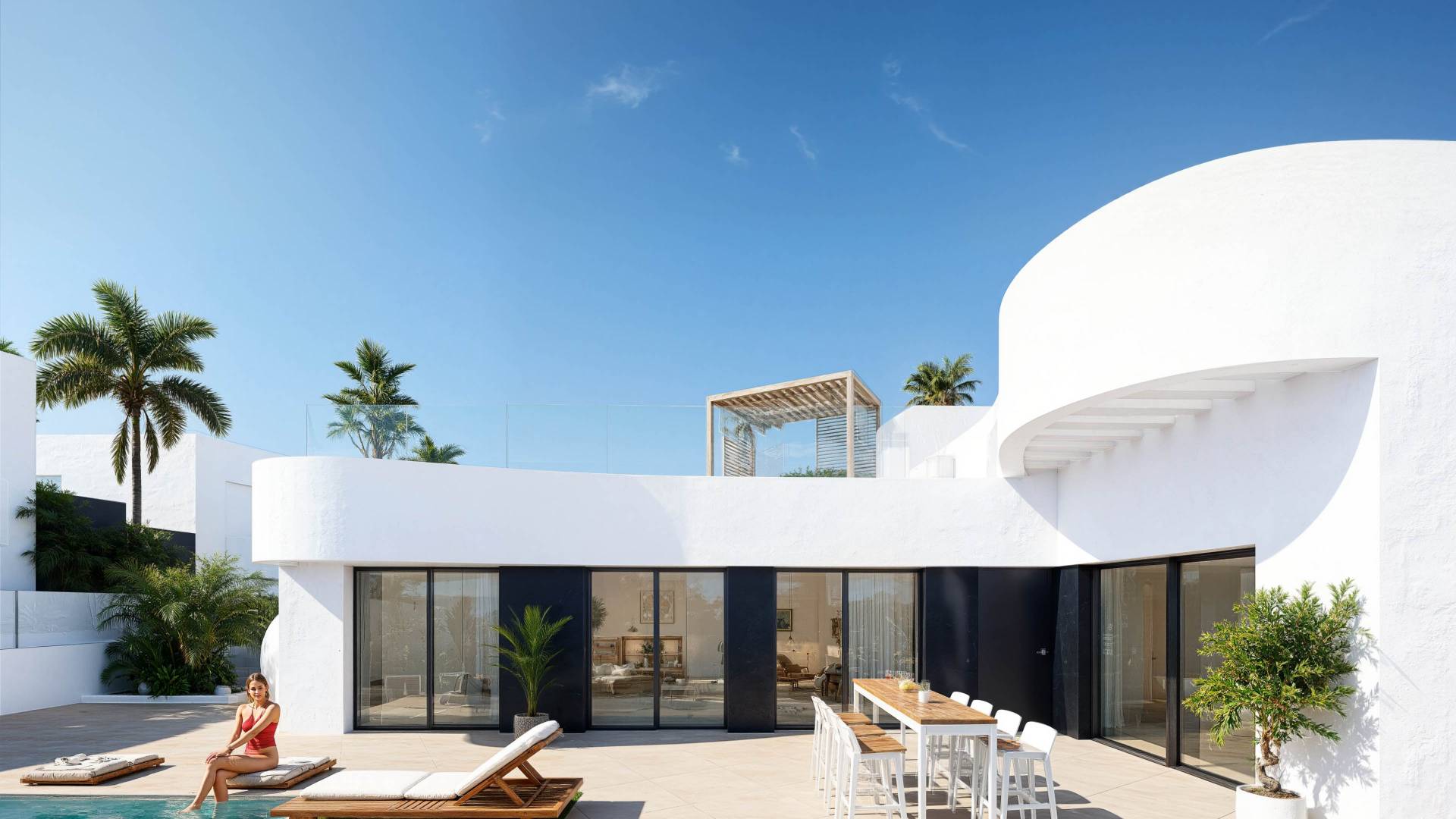 Neubau - Unabhängige Villa - Algorfa