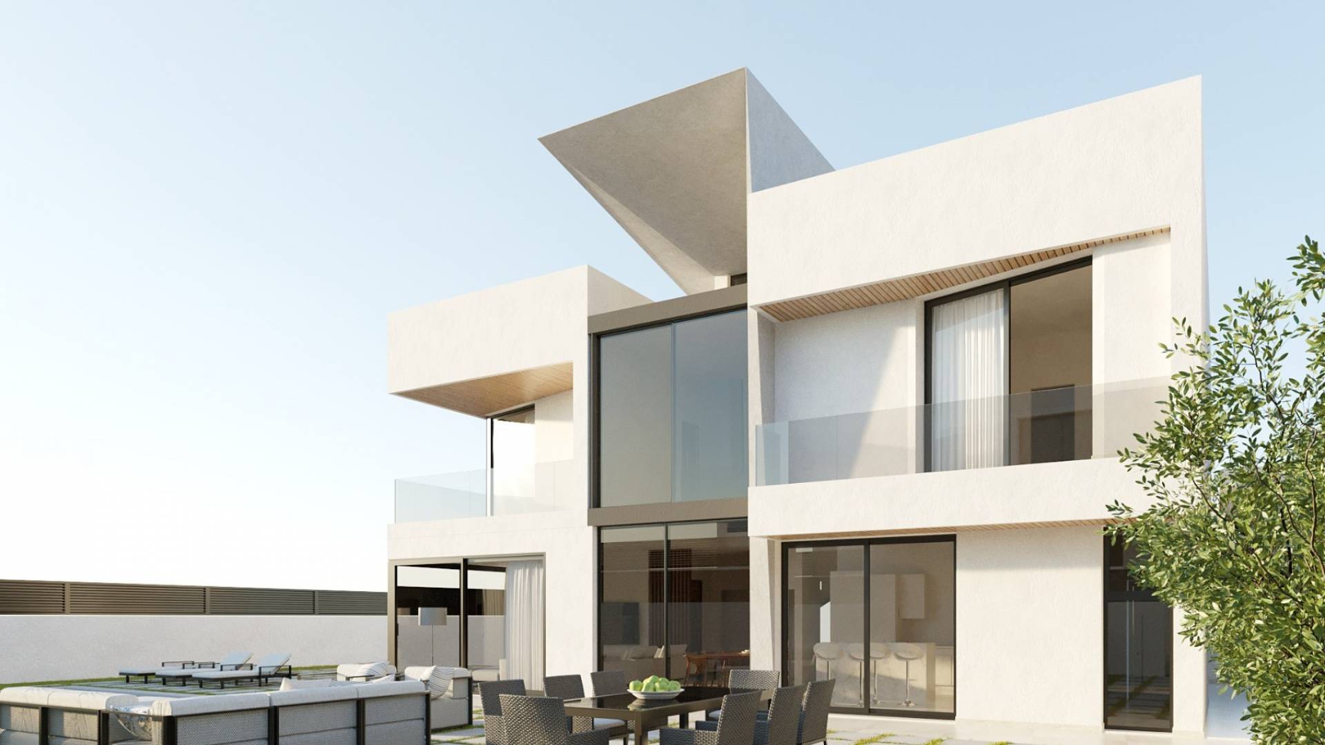 Neubau - Unabhängige Villa - Alicante - Vistahermosa