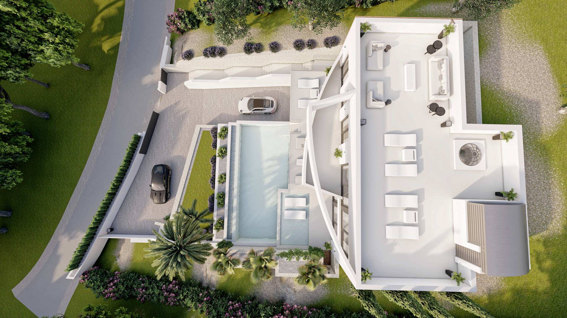 Neubau - Unabhängige Villa - Altea