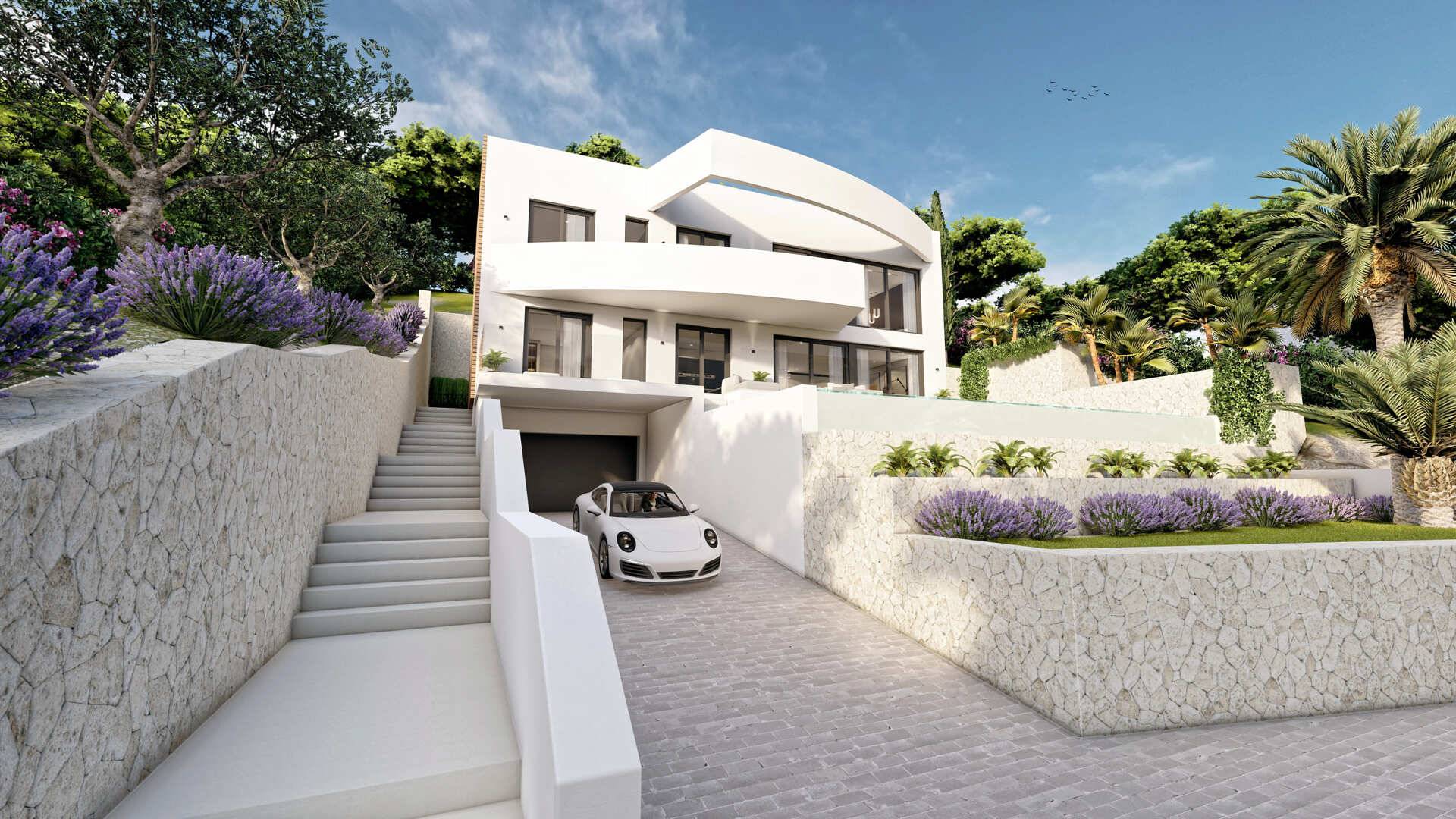 Neubau - Unabhängige Villa - Altea