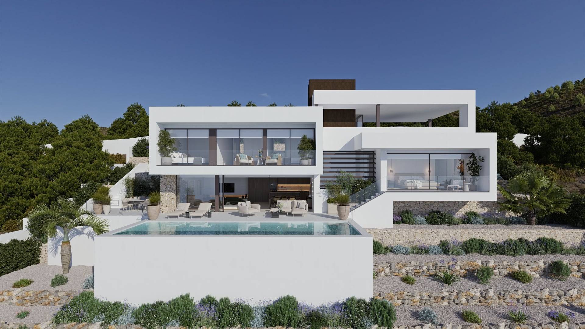 Neubau - Unabhängige Villa - Altea