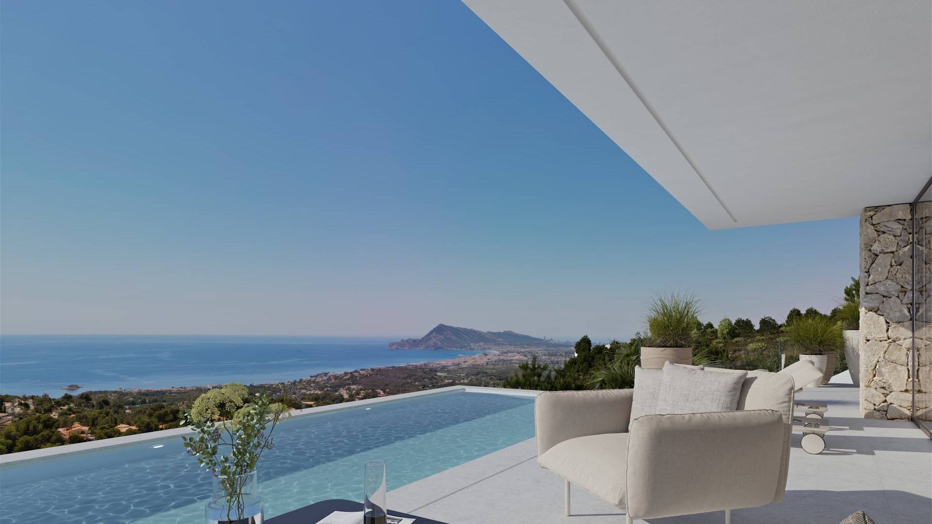 Neubau - Unabhängige Villa - Altea