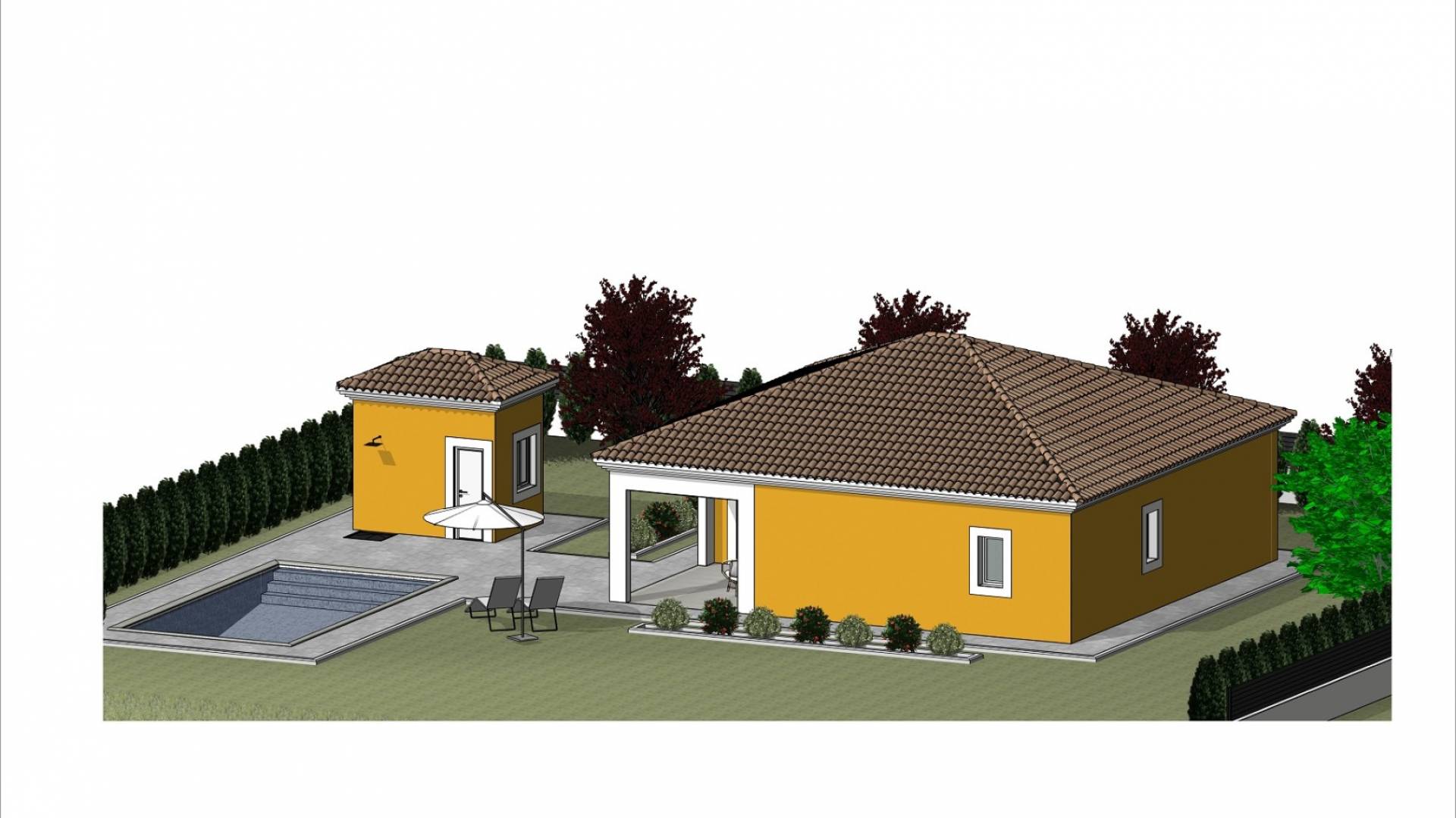 Neubau - Unabhängige Villa - Aspe