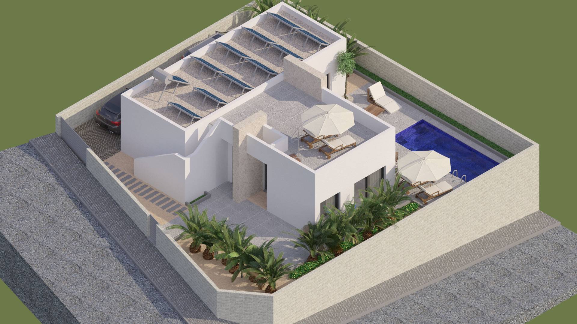 Neubau - Unabhängige Villa - Benijofar