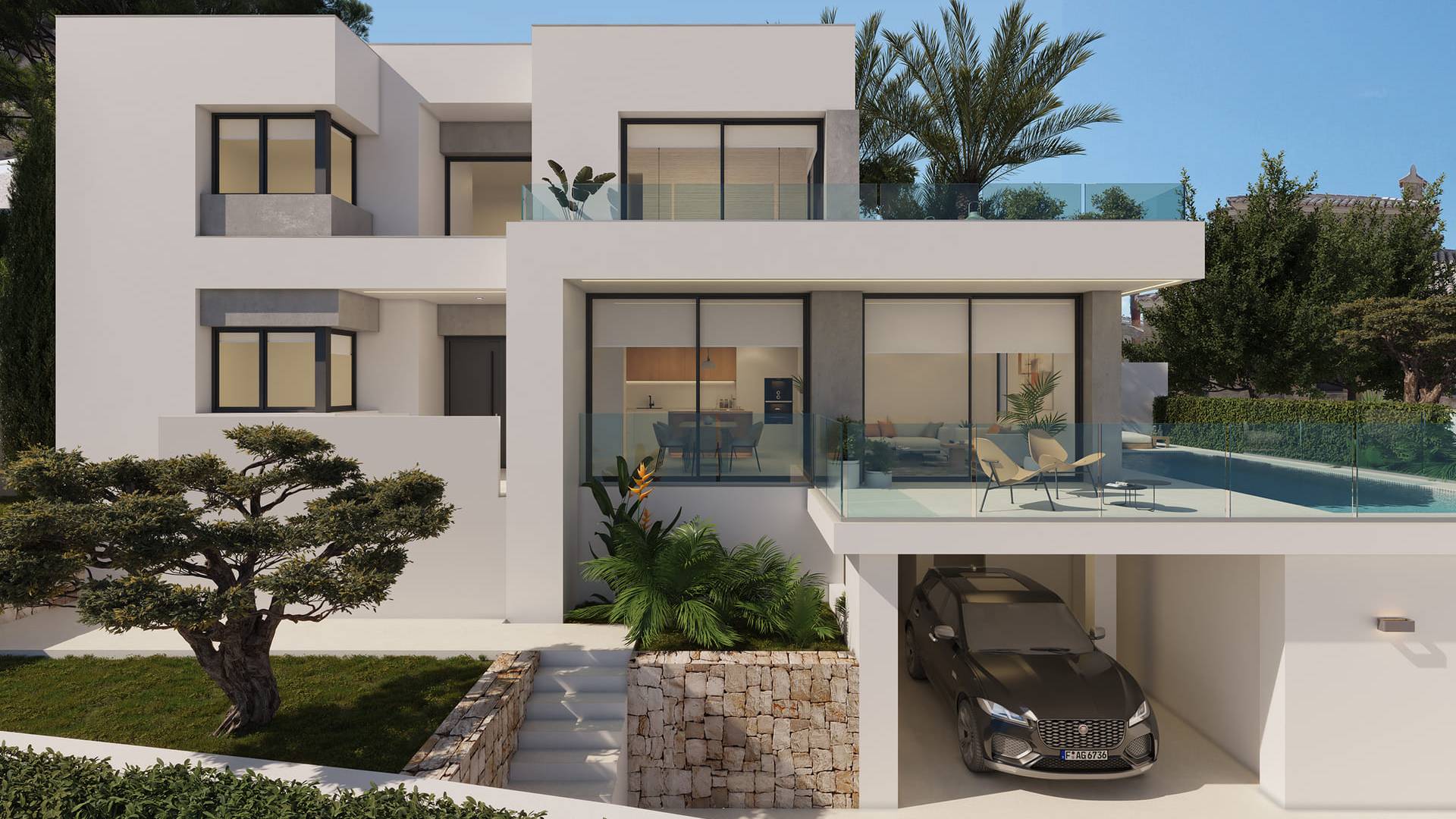 Neubau - Unabhängige Villa -  - Benitachell