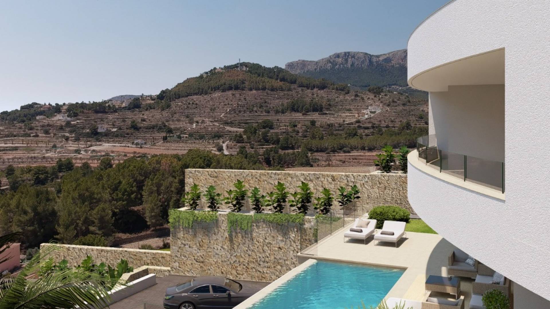 Neubau - Unabhängige Villa - Calpe