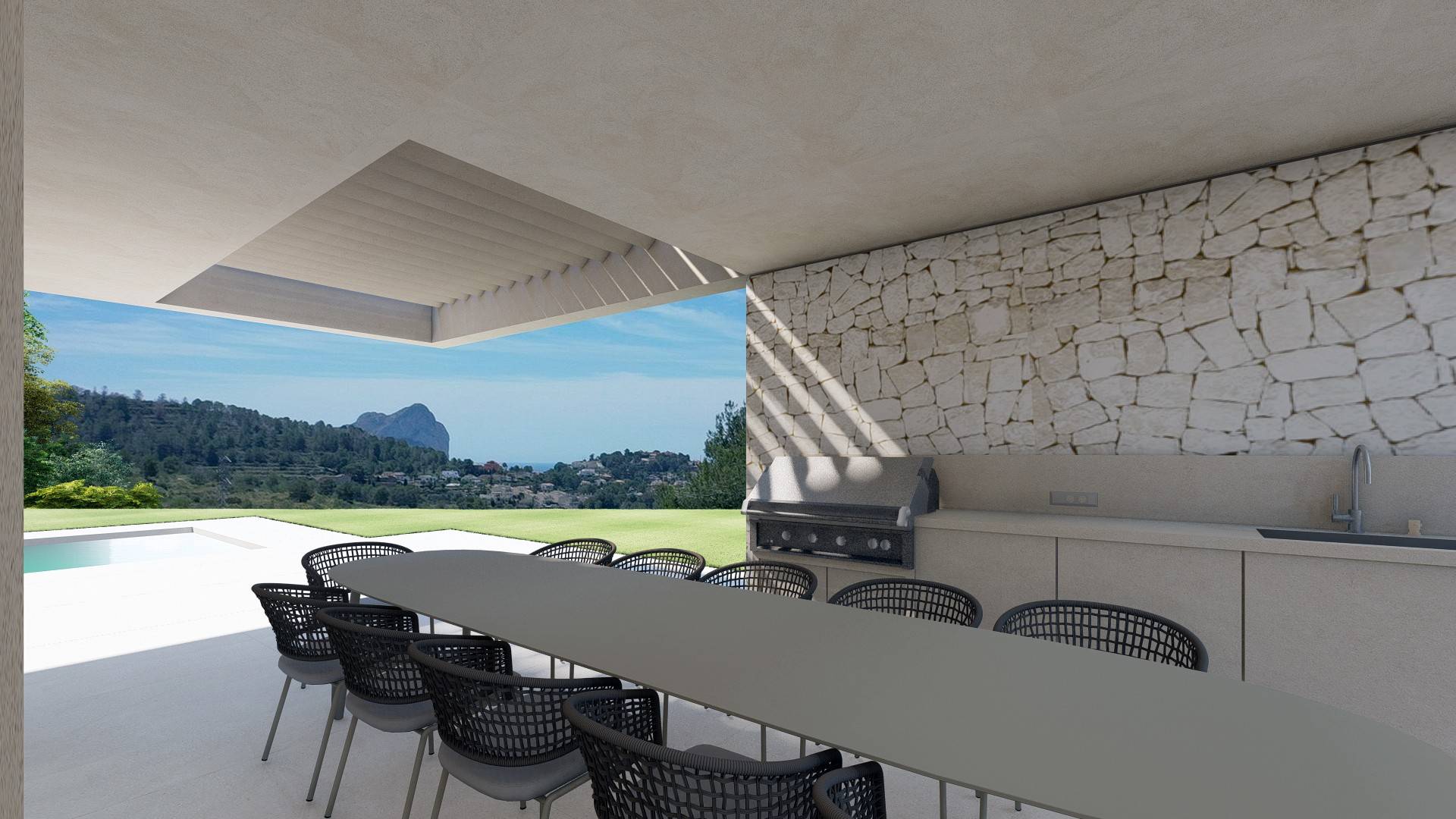 Neubau - Unabhängige Villa - Calpe
