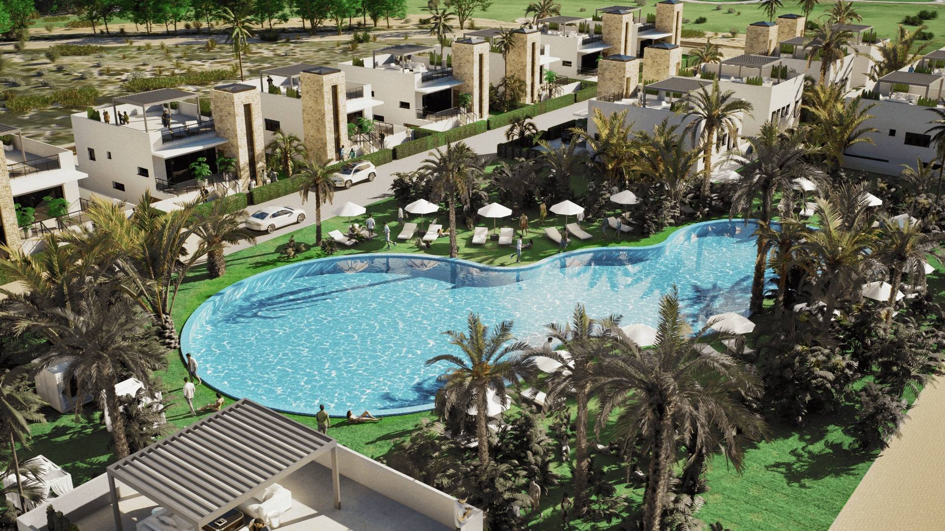 Neubau - Unabhängige Villa - Camposol Golf