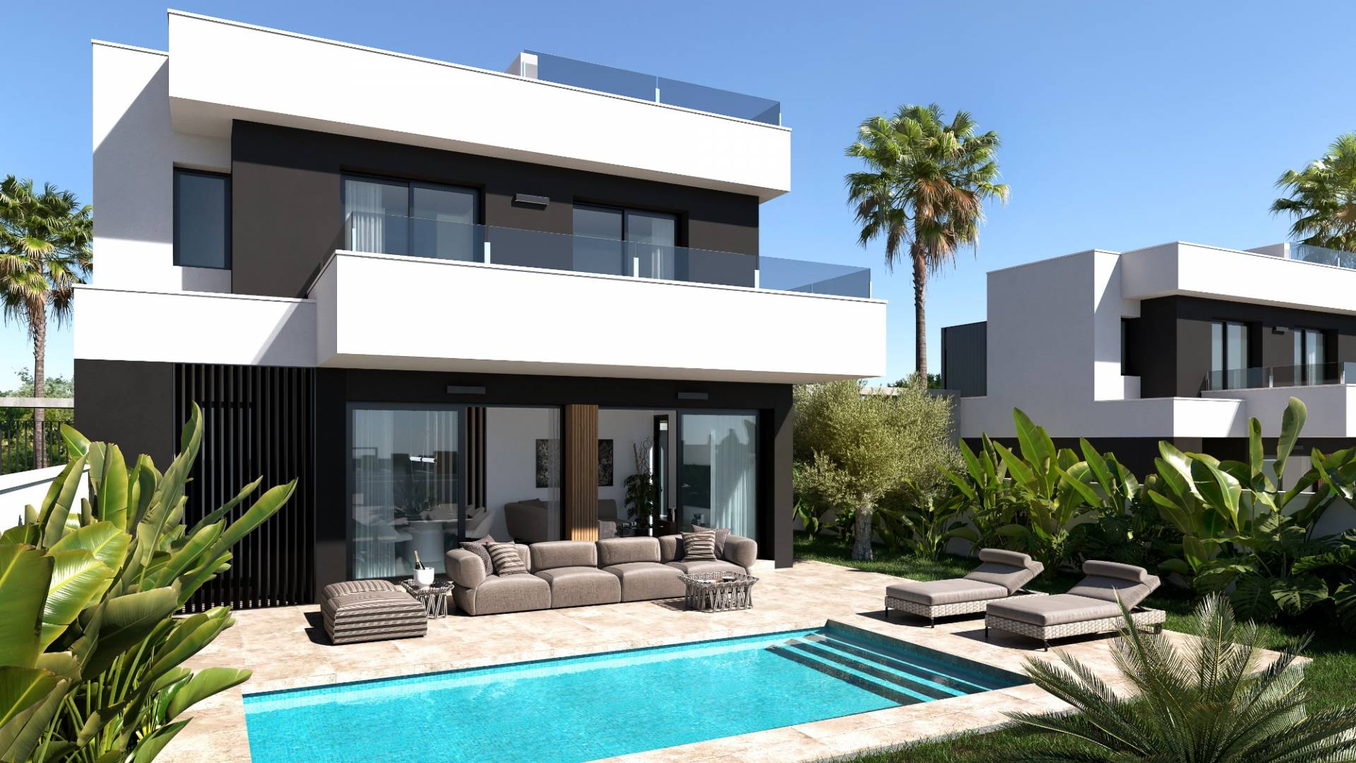 Neubau - Unabhängige Villa - Ciudad Quesada - Lidl