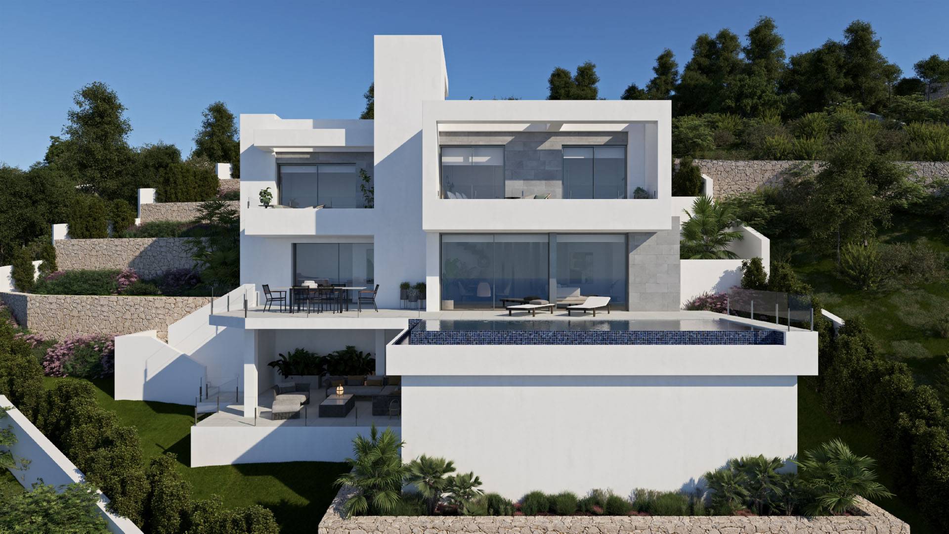 Neubau - Unabhängige Villa - Cumbre de Sol