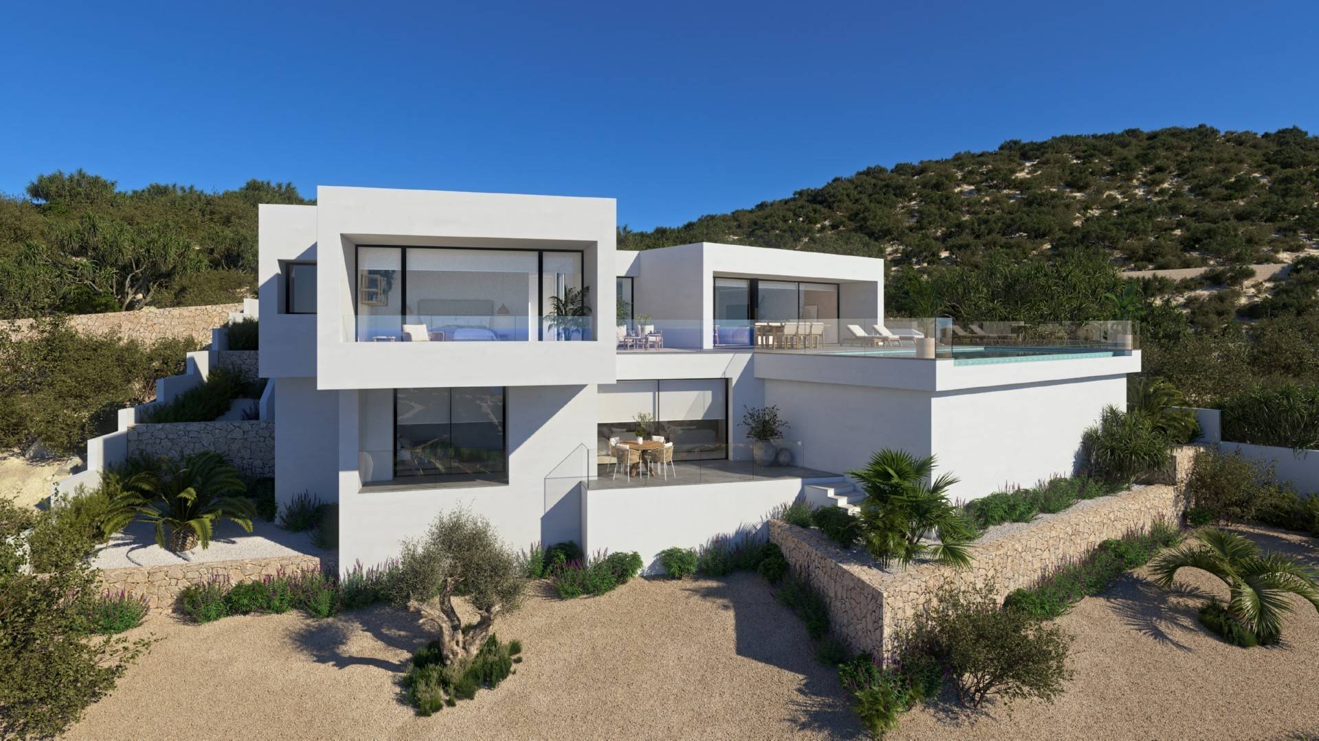 Neubau - Unabhängige Villa - CUMBRE DEL SOL - Cumbre del Sol