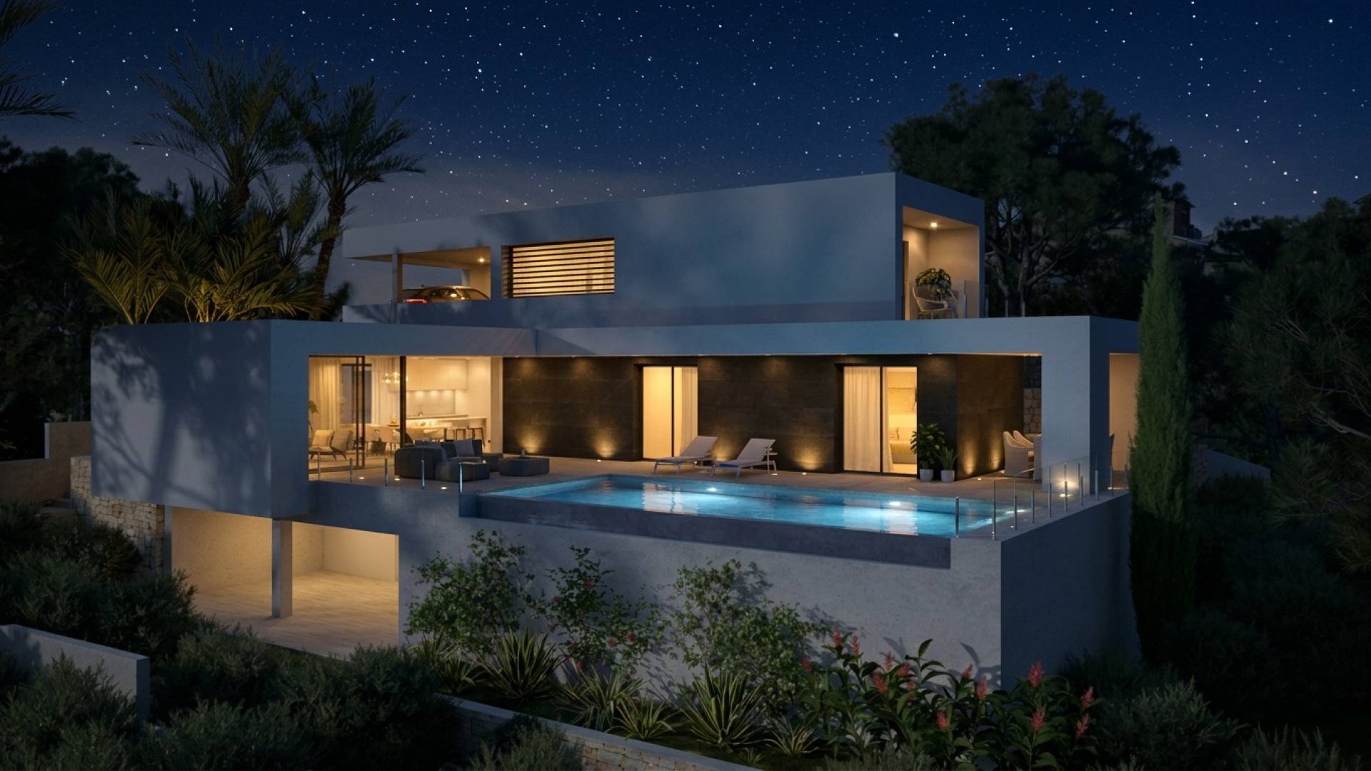 Neubau - Unabhängige Villa - CUMBRE DEL SOL - Cumbre del Sol