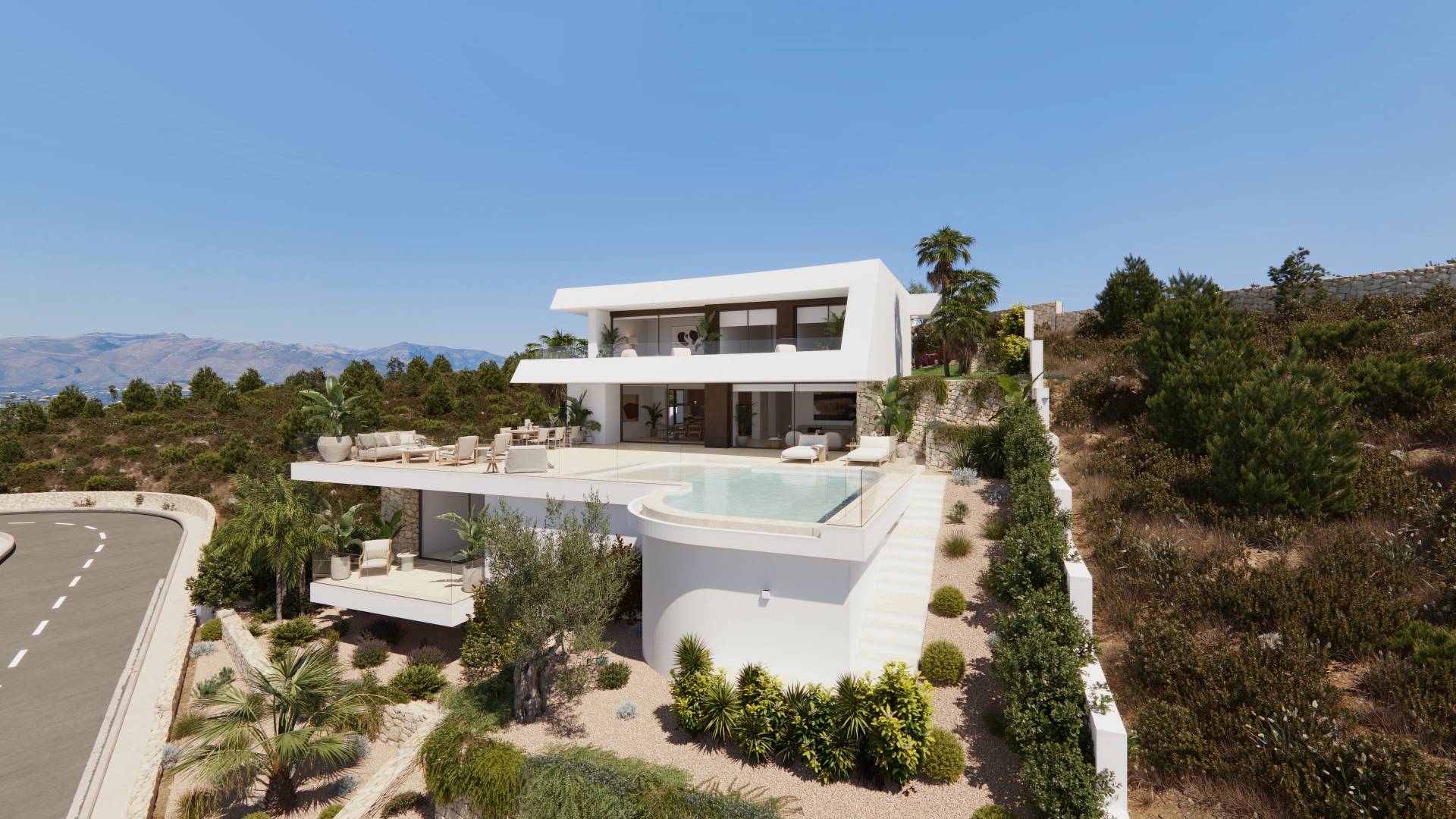 Neubau - Unabhängige Villa - CUMBRE DEL SOL - Cumbre del Sol